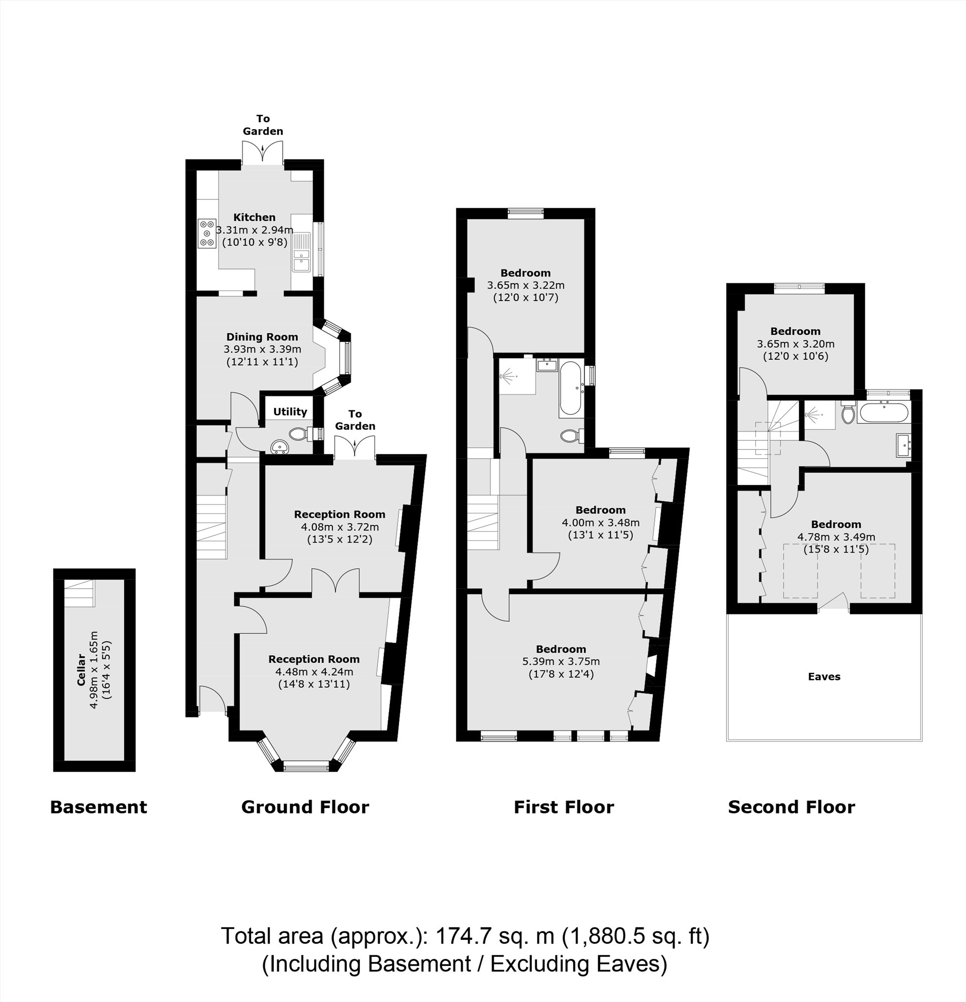 46, Natal Road, London floorplan