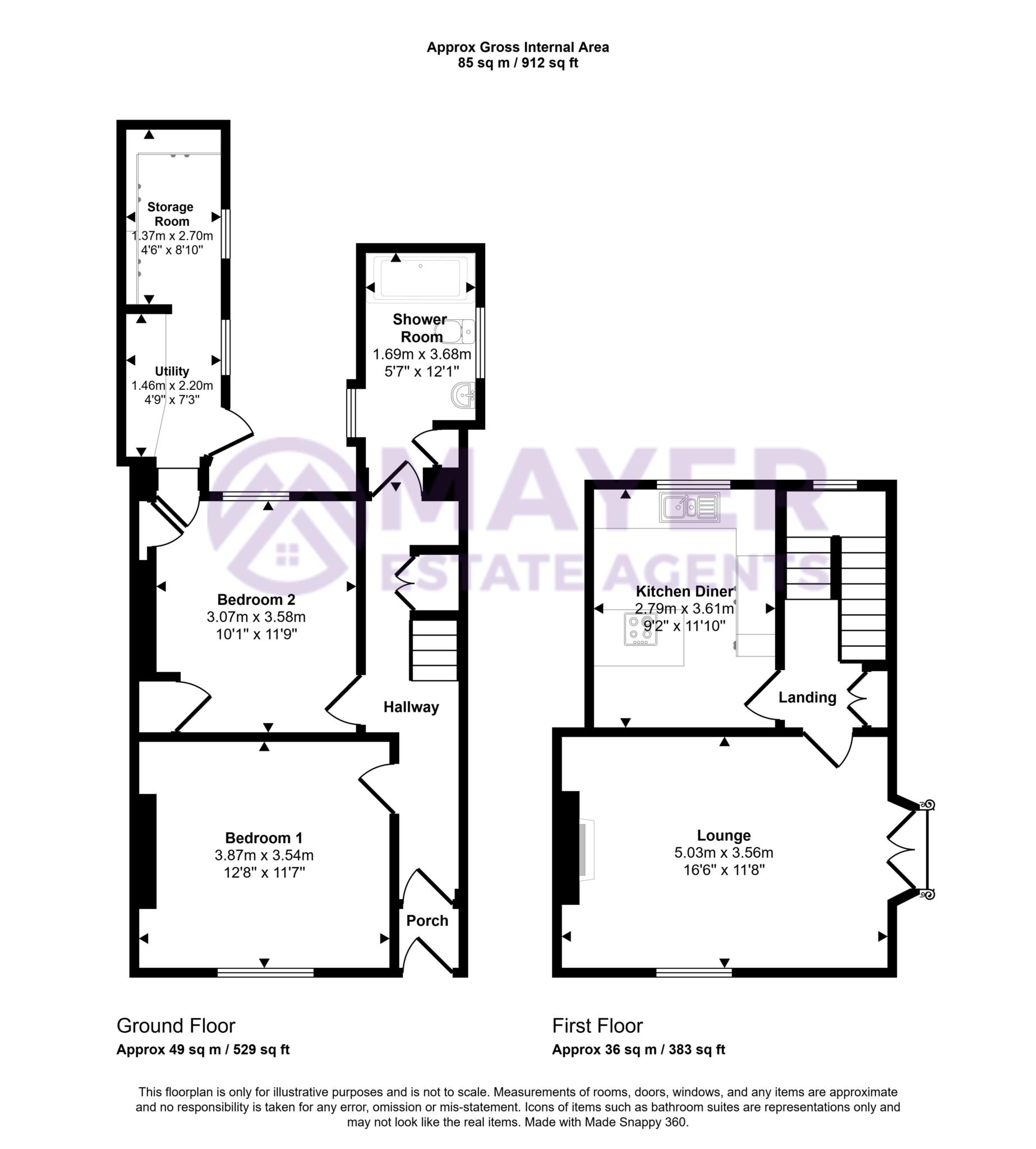 7, Clovelly View, Plymouth floorplan