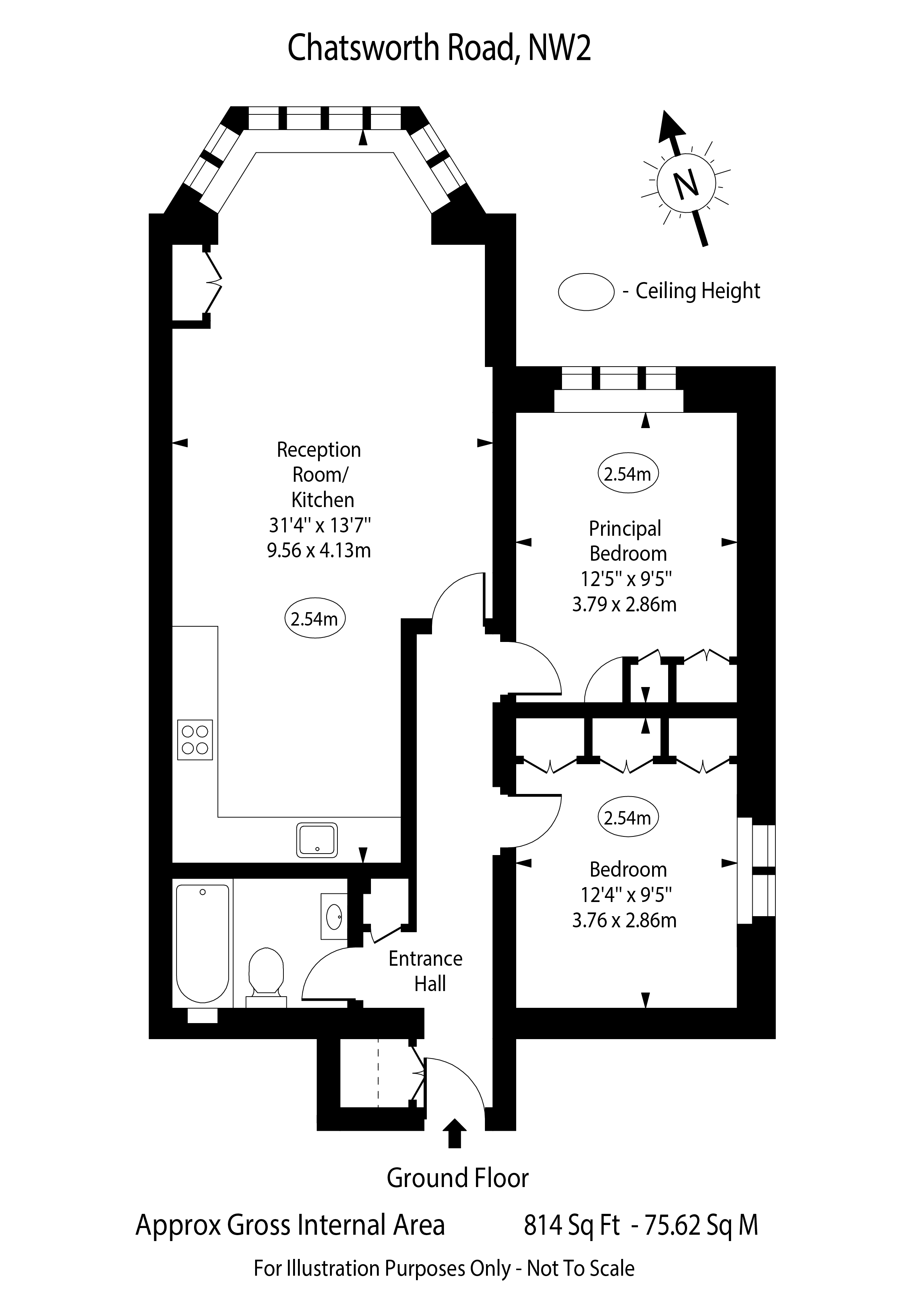 Chatsworth Road, London floorplan