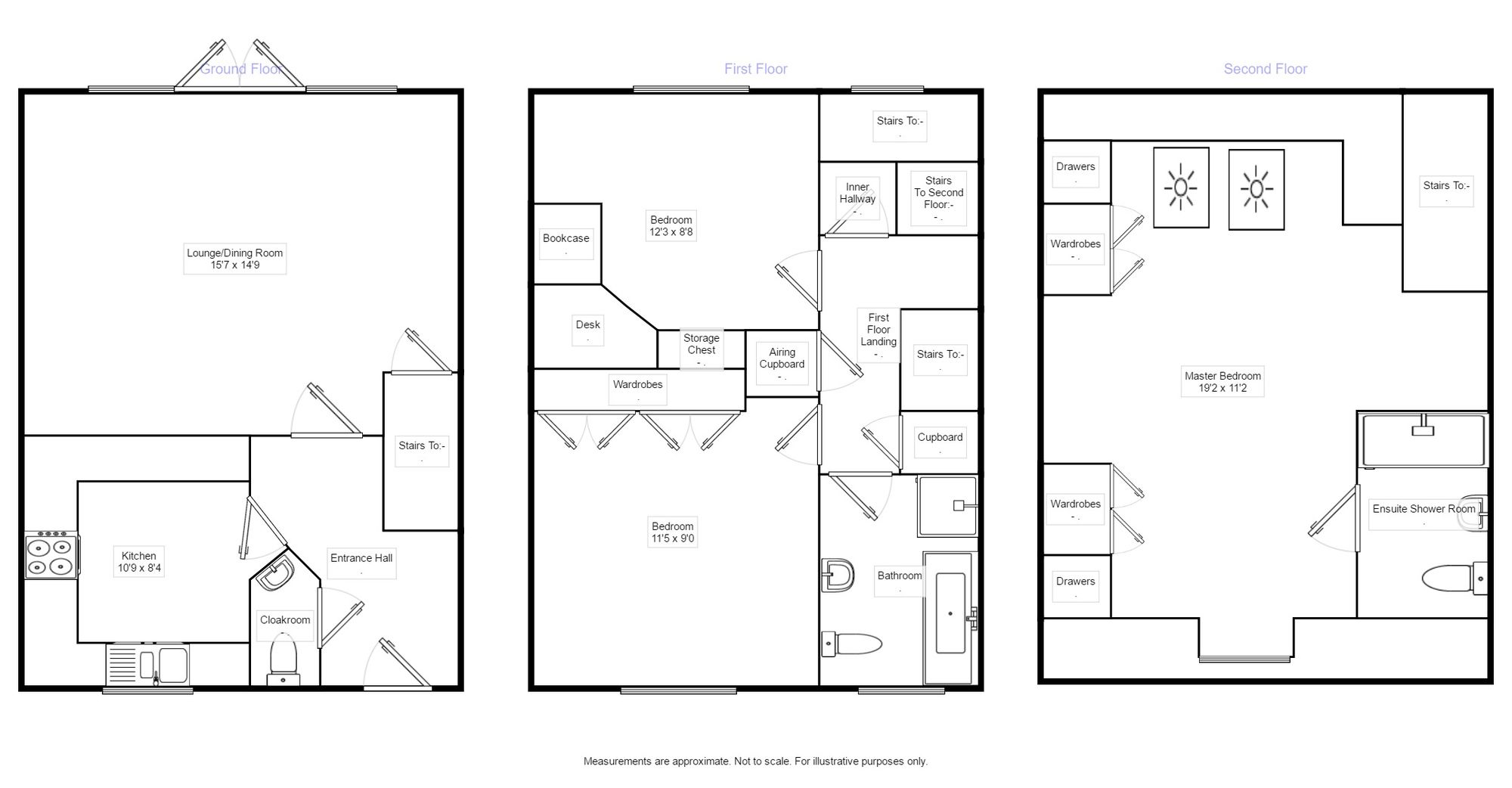 3 Bedrooms  for sale in King Alfred Way, Great Denham, Bedford MK40