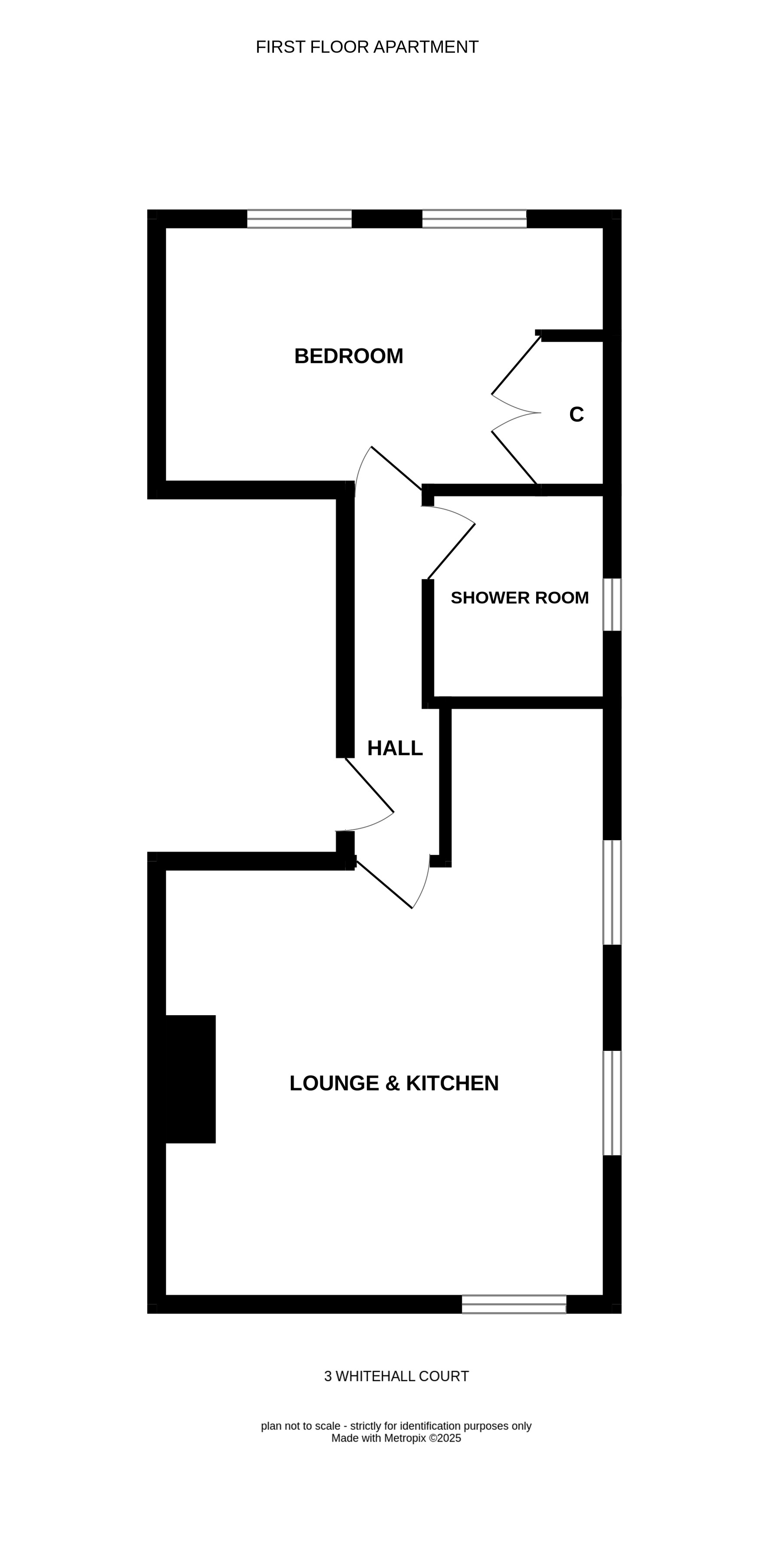 3, Whitehall Court, West Yorkshire floorplan