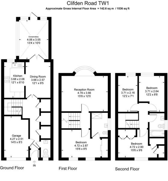 Clifden Road, Twickenham TW1, 4 bedroom town house for sale 61967680