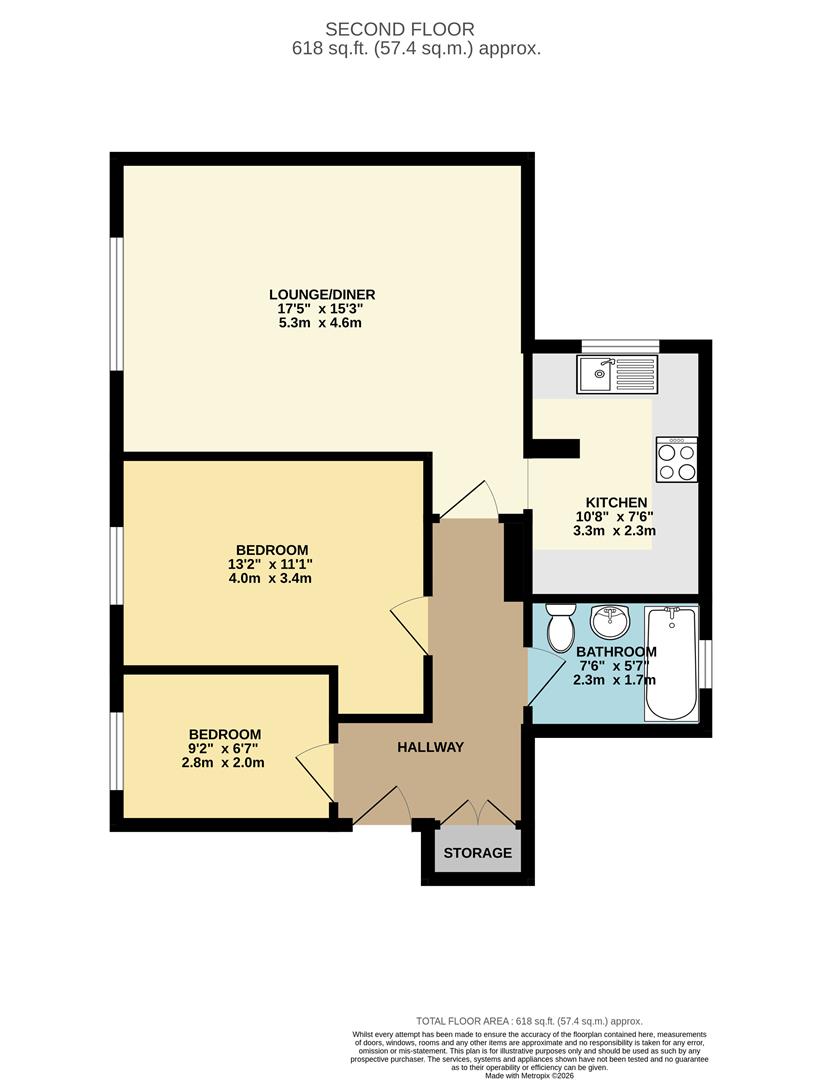 50, Viking Place, Seymour Road, London floorplan