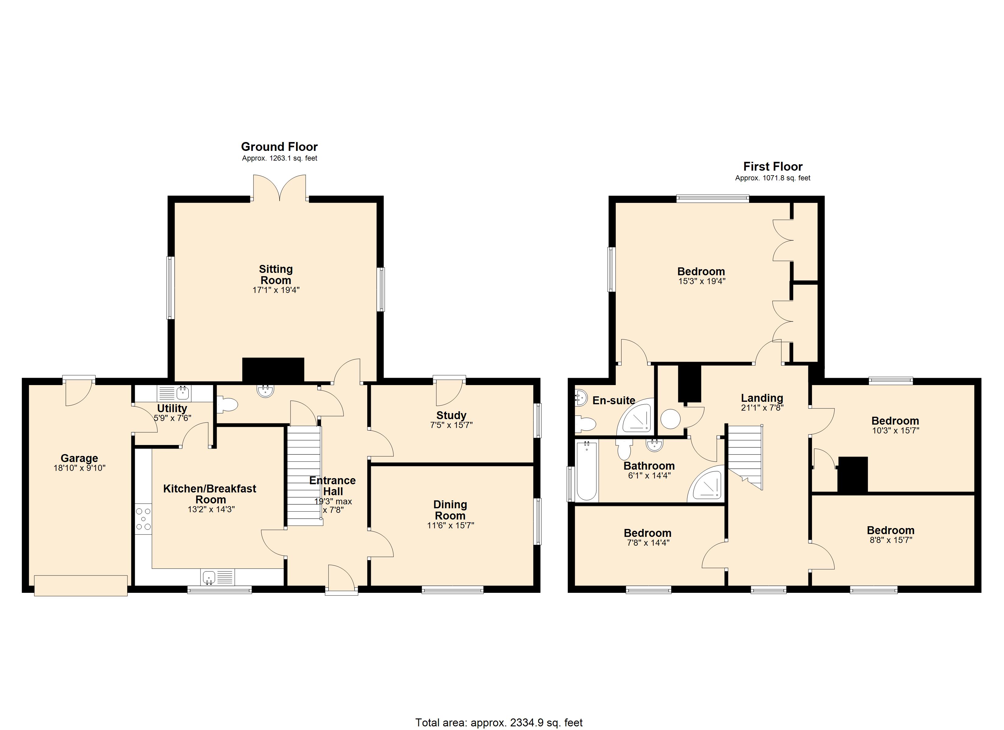 The Thatched House,, Tollard Royal, Wiltshire floorplan