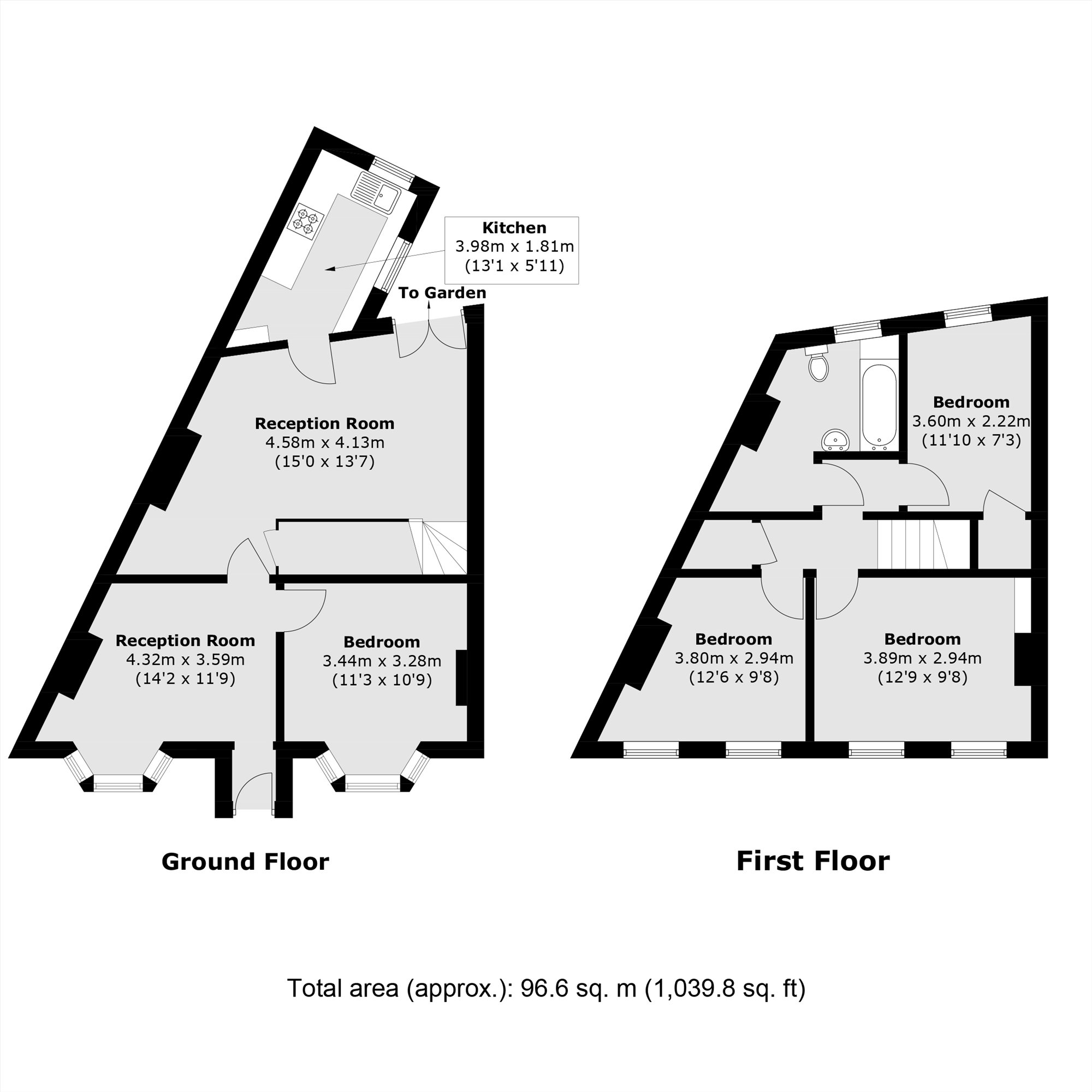 59, Leahurst Road, London floorplan