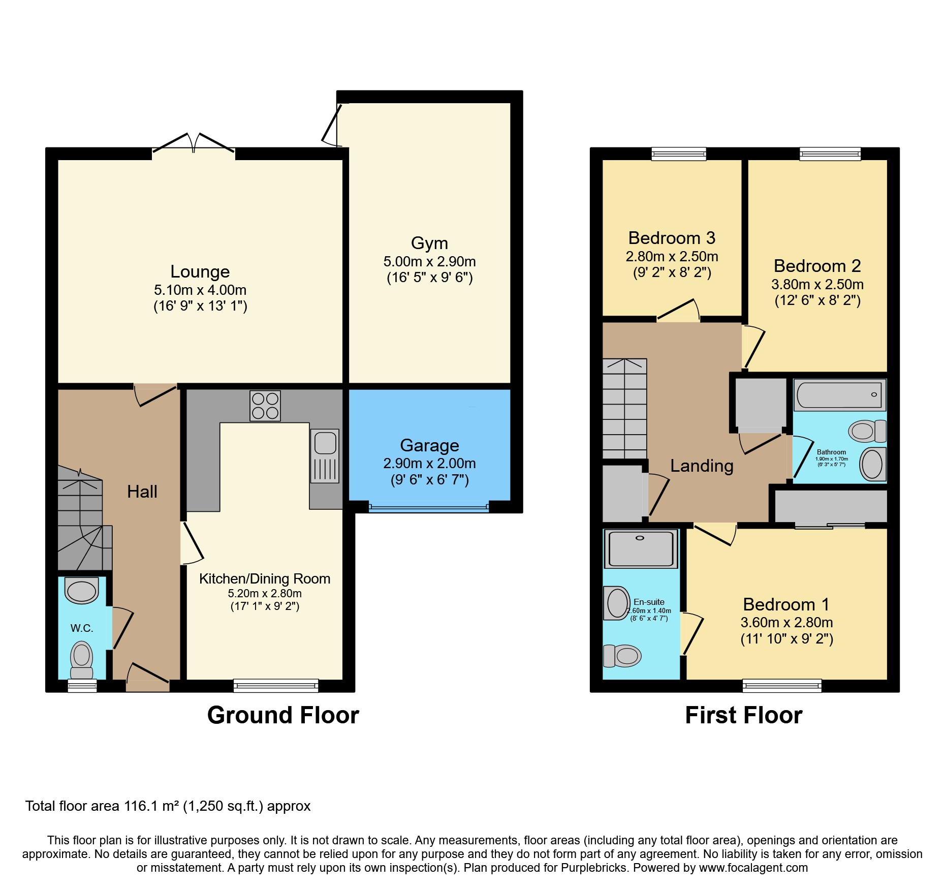 181, Muntjac Road, Bristol floorplan