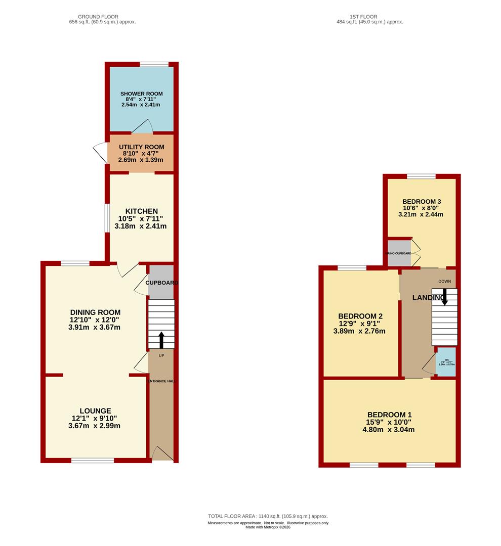 7, Brockhollands, Lydney floorplan