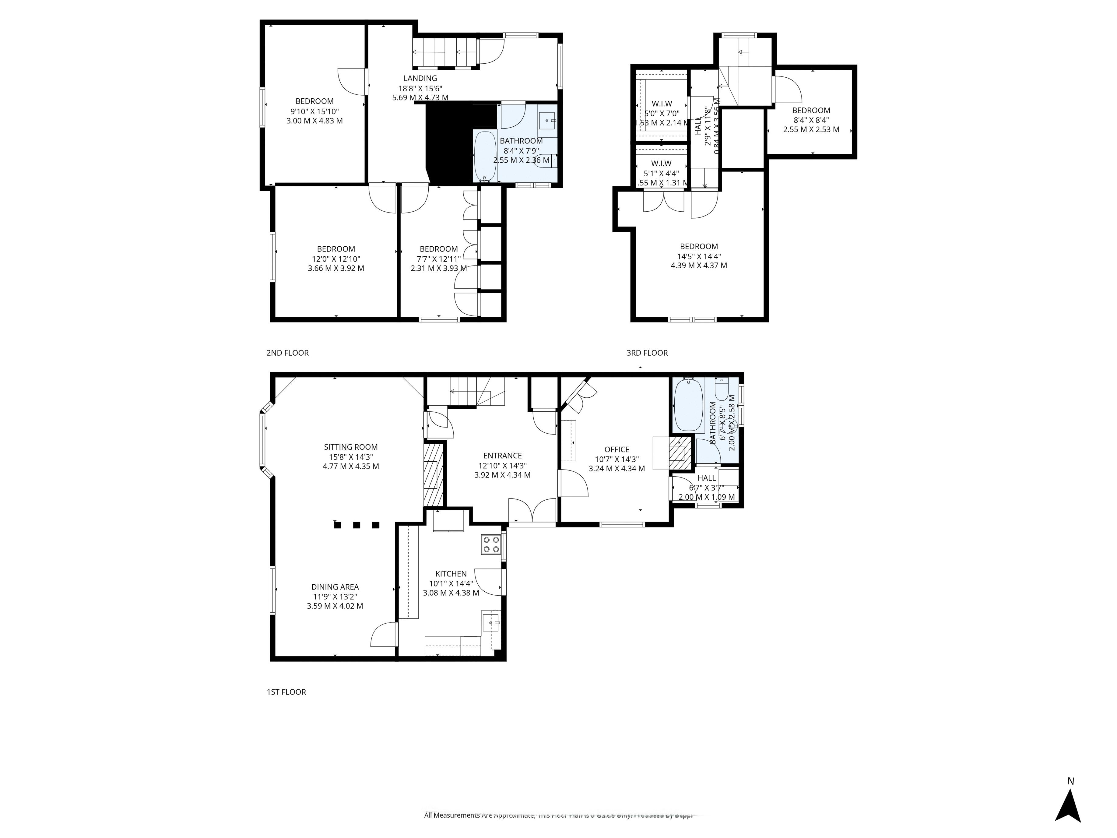 89 Goldsmiths House, Northgate Street, Bury St. Edmunds floorplan