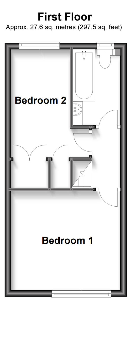 Timber Mill, Southwater, Horsham, West Sussex RH13, 2 bedroom end terrace house for sale