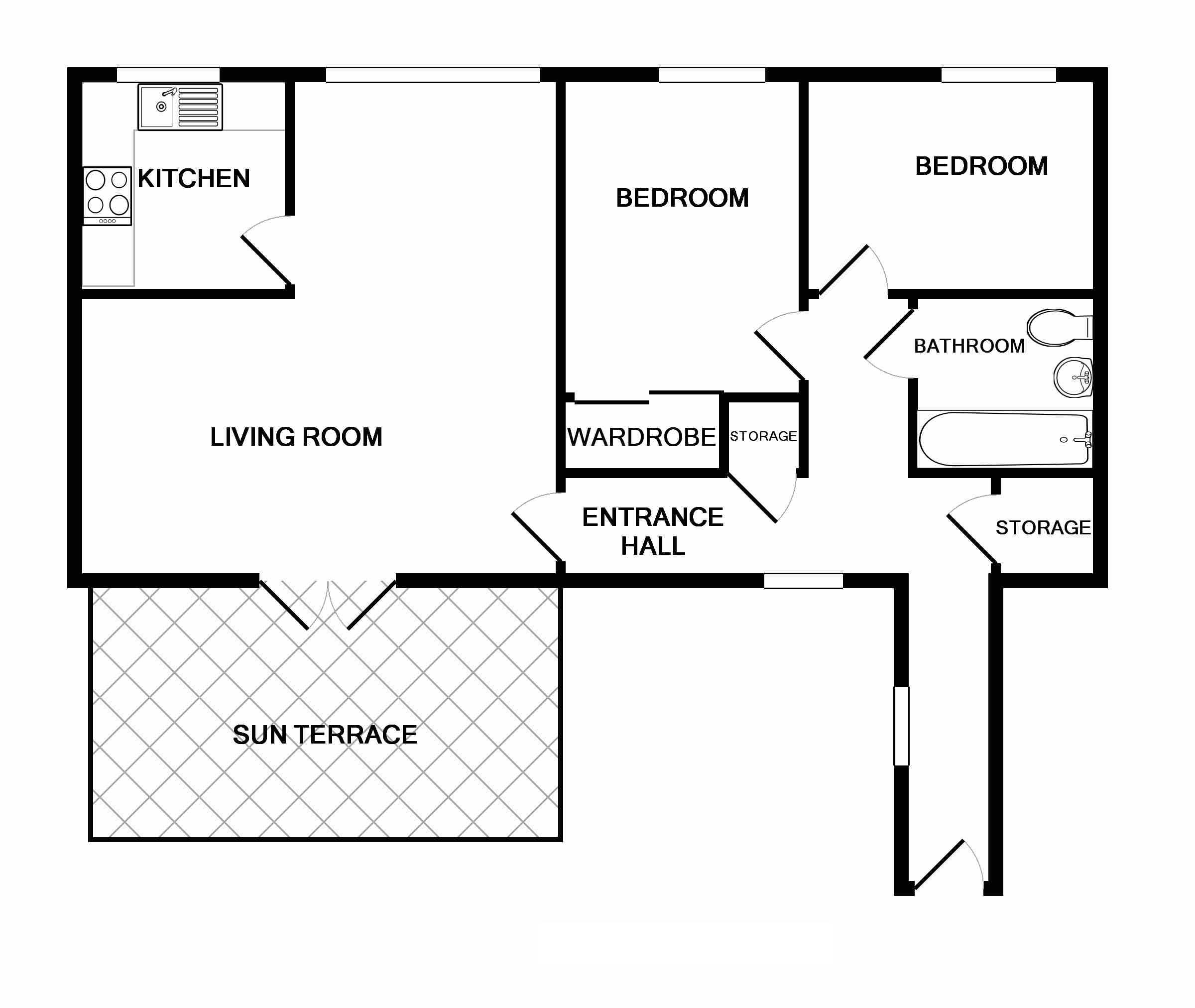 Merchant Square, Bristol floorplan