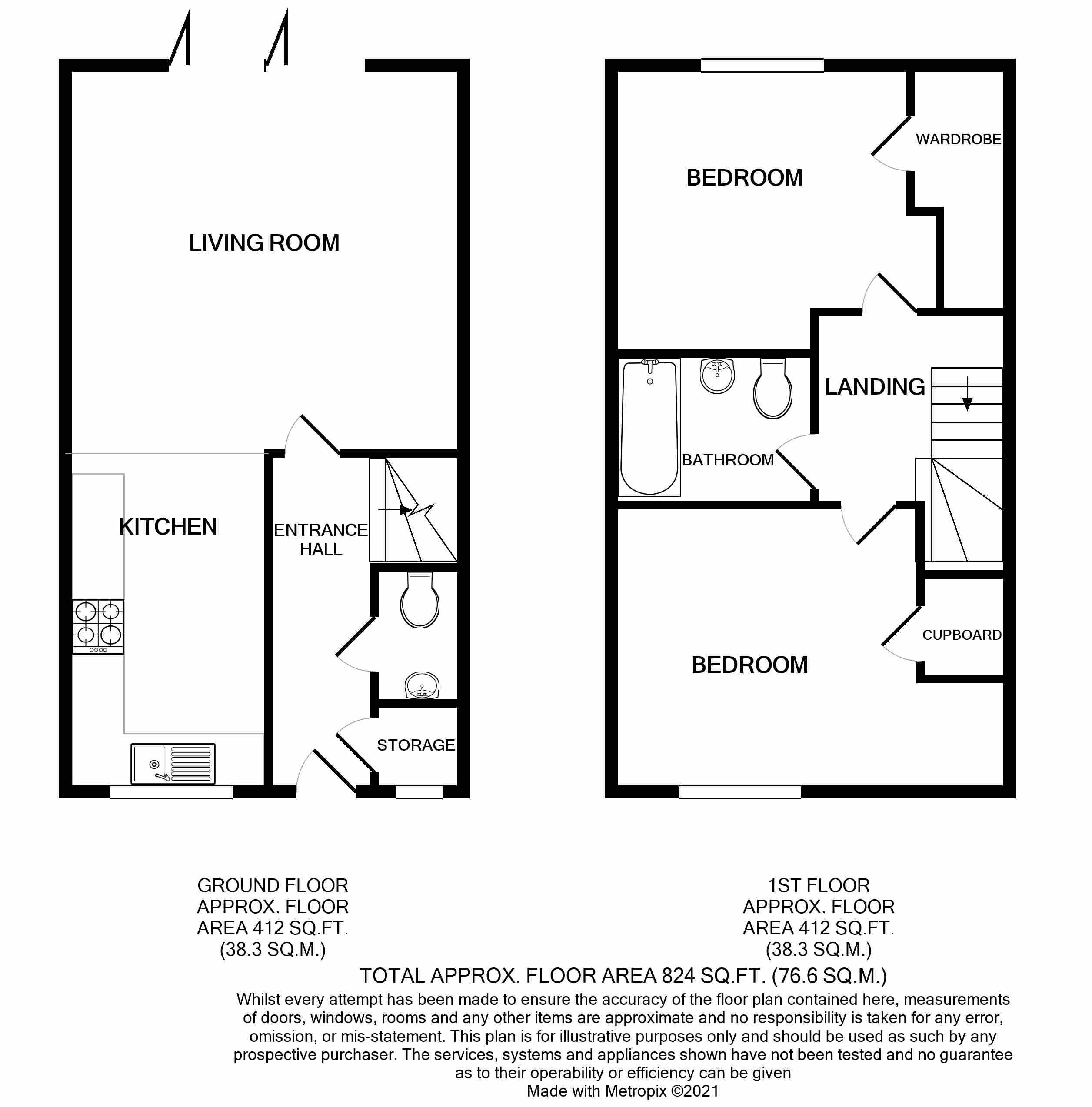 Waterside Drive, Ditchingham, Bungay NR35, 2 bedroom property to rent