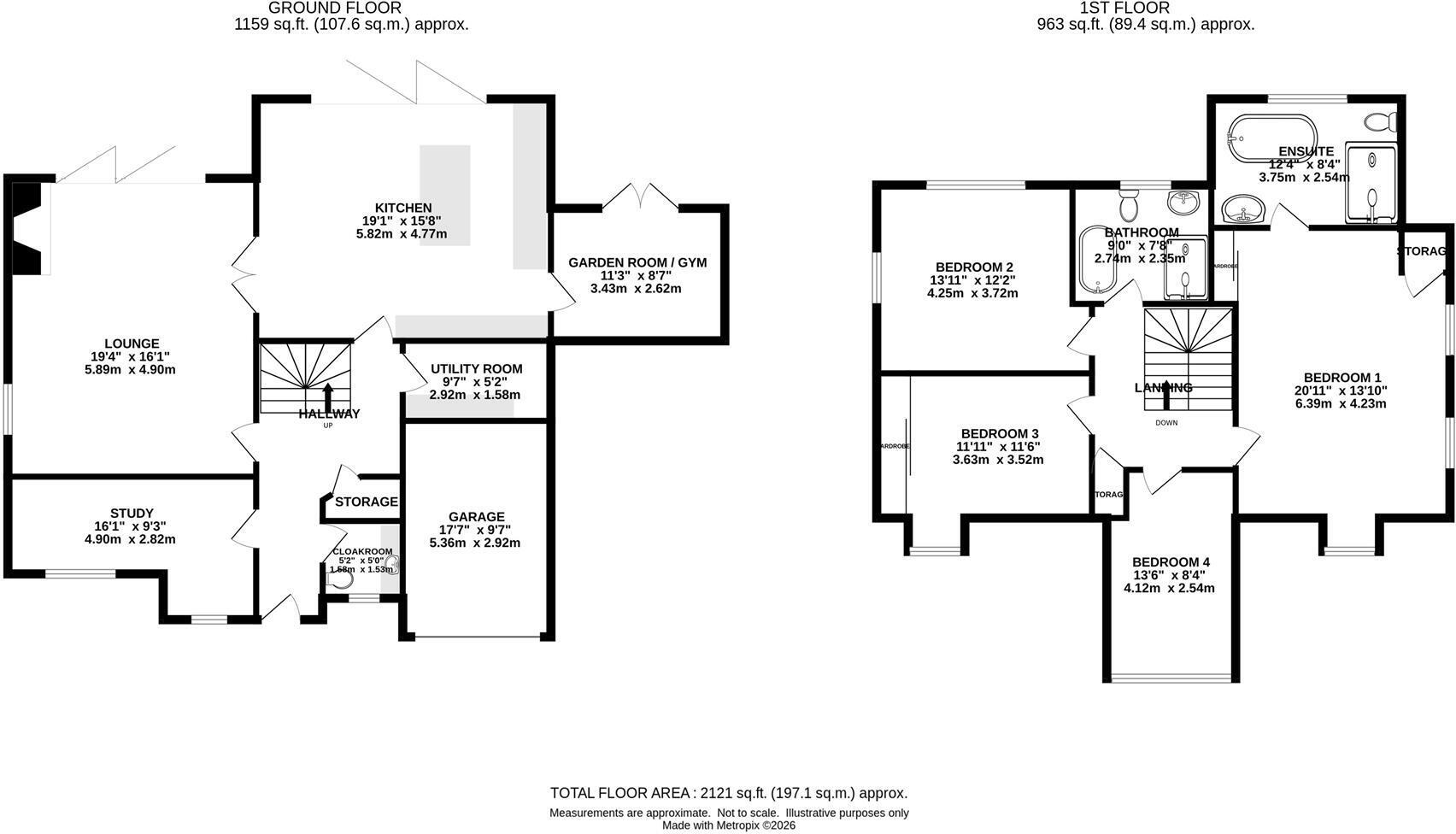 4B,, Pear Trees, Brentwood floorplan