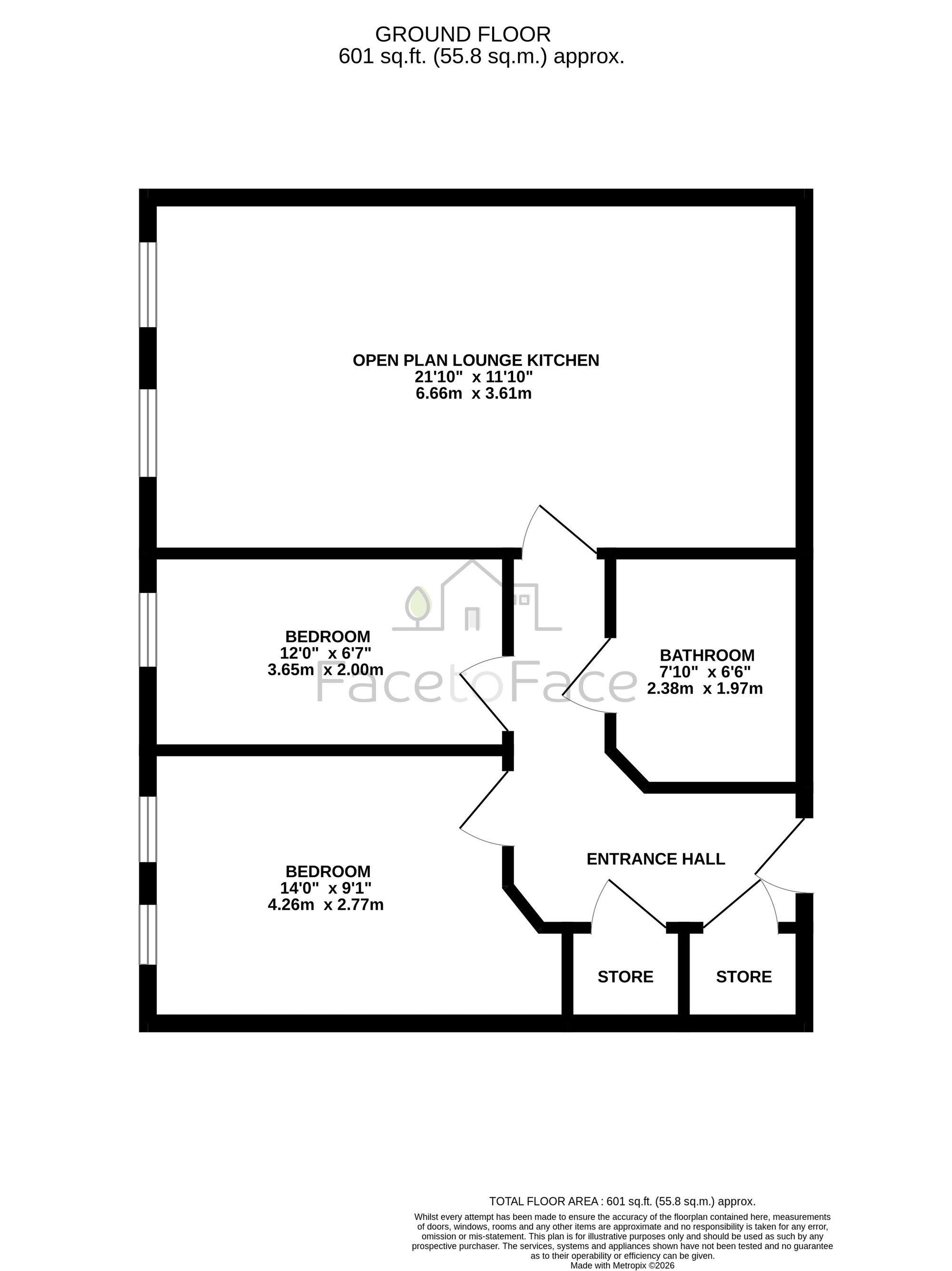 25 Gale Close, Littleborough floorplan