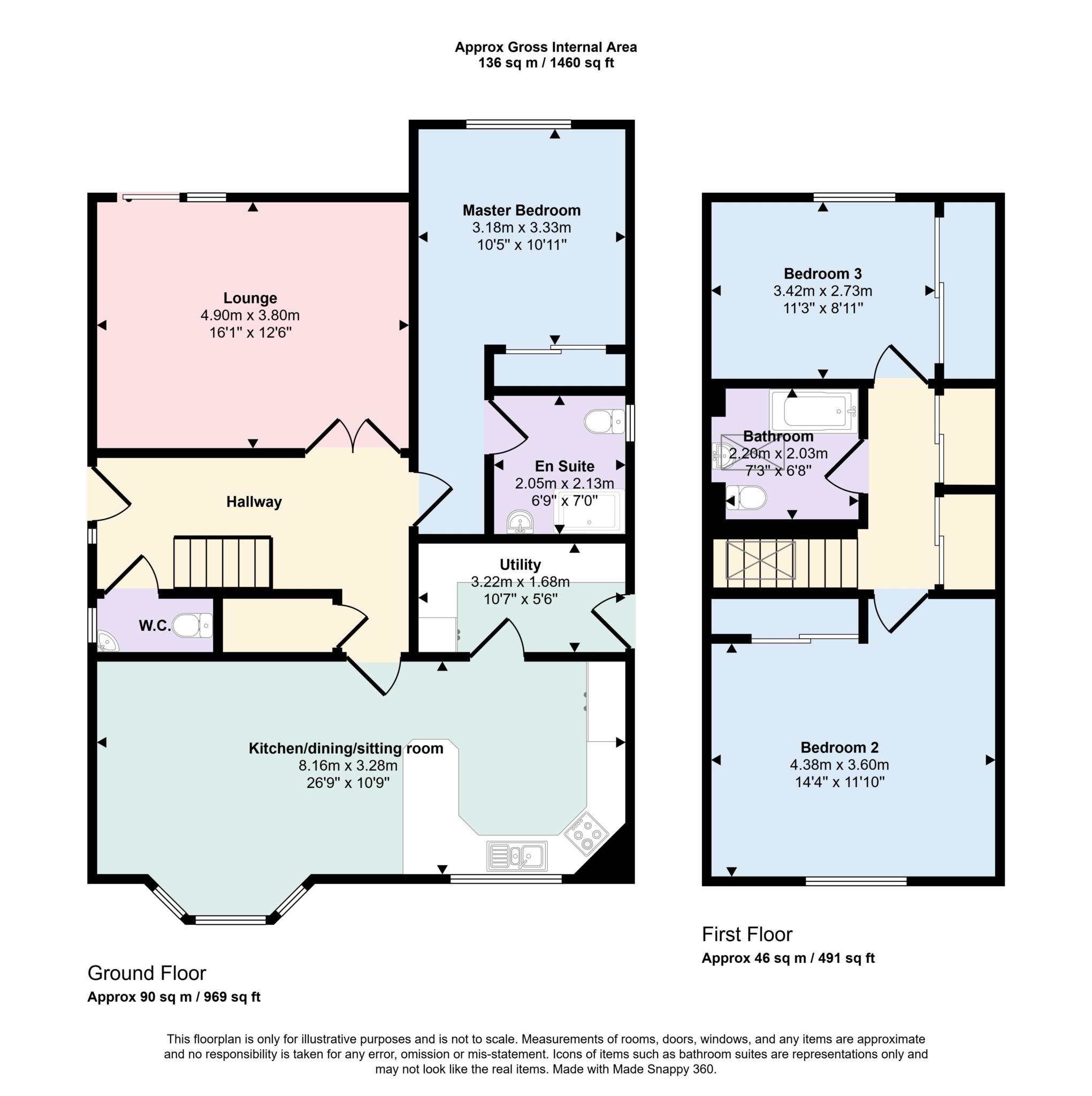 11, Howford Road, Nairn floorplan