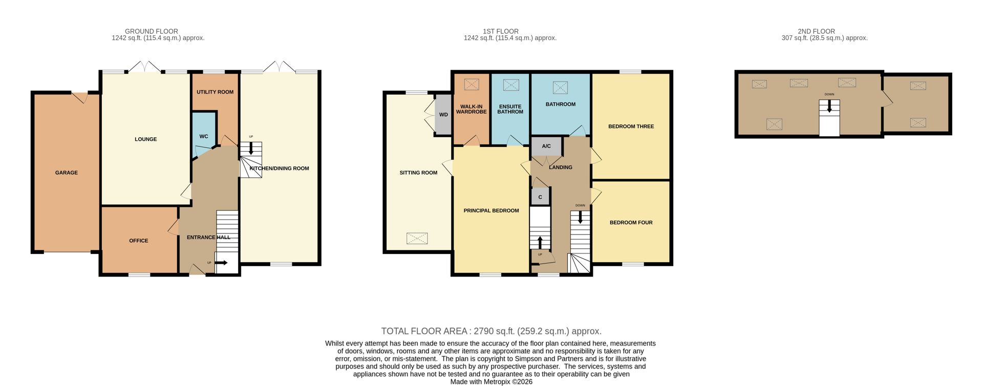 The New Forge, 3, Blacksmiths Lane, Huntingdon floorplan