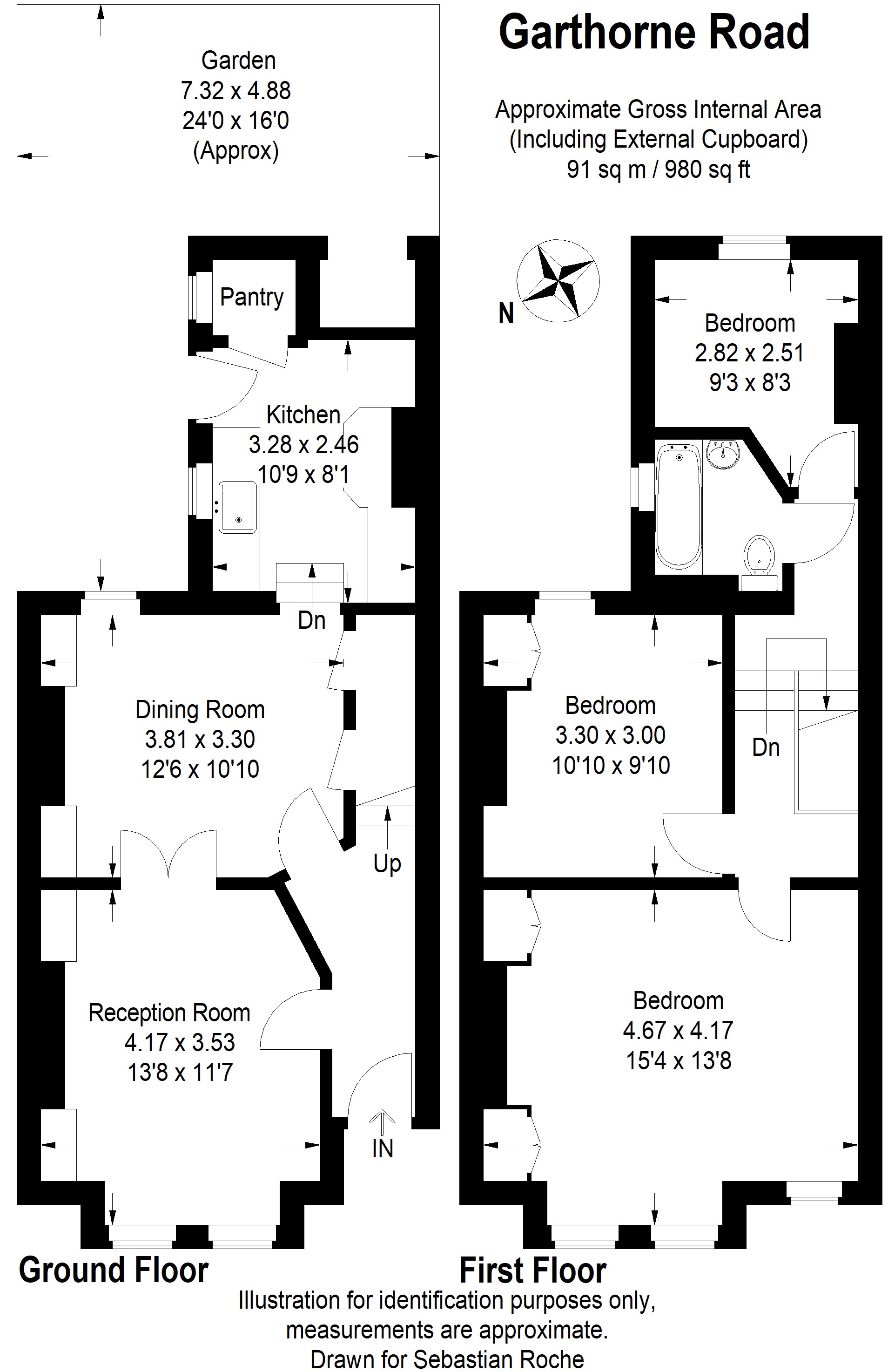 3 Bedrooms Terraced house for sale in Garthorne Road, London SE23