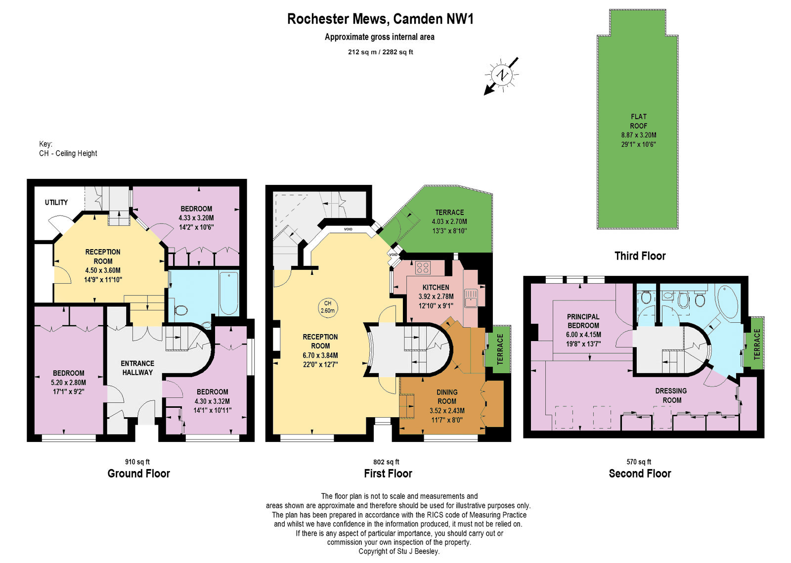 20, Rochester Mews, London floorplan