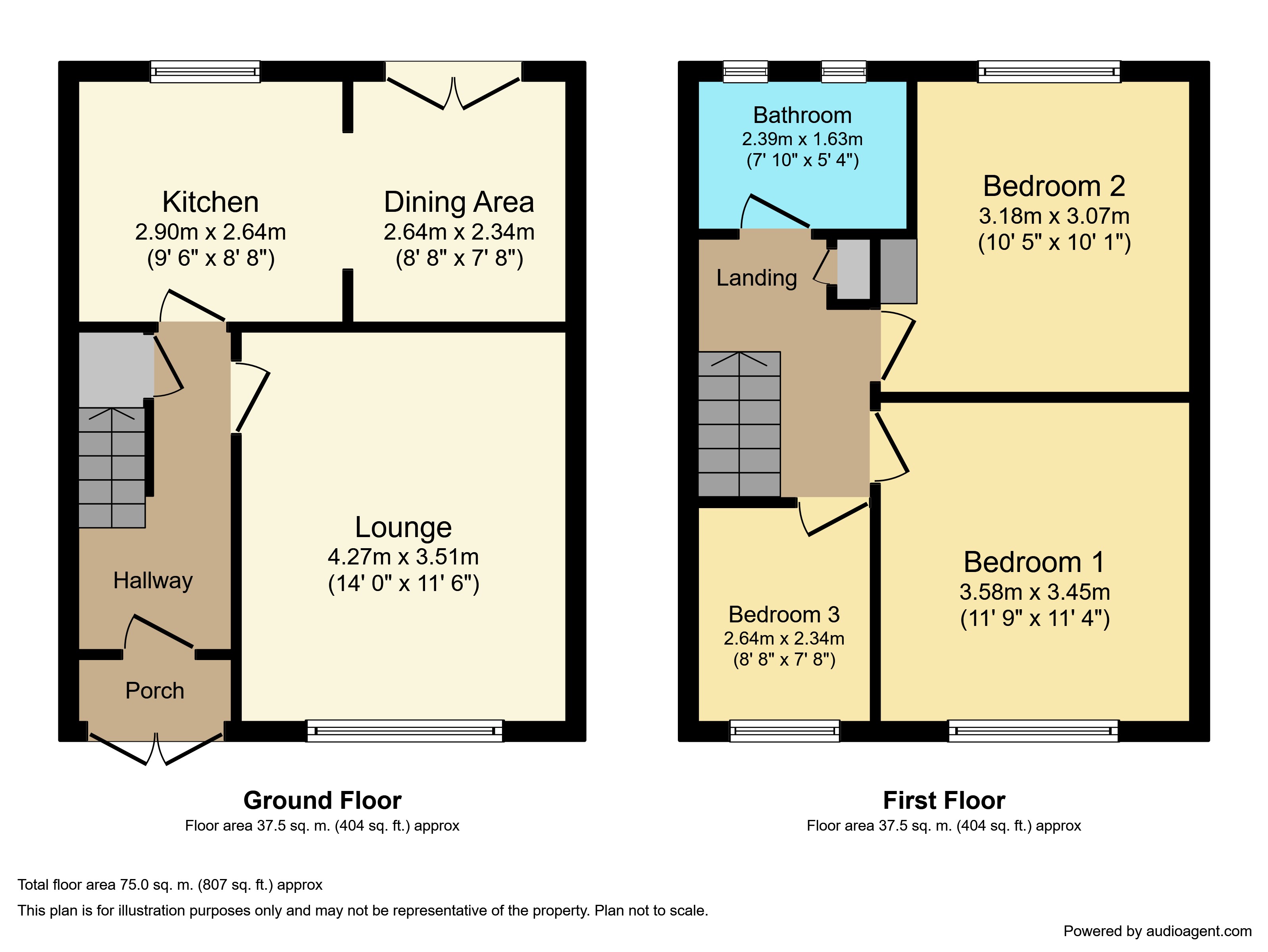 Harraby Gardens, Gateshead NE9, 3 bedroom terraced house for sale