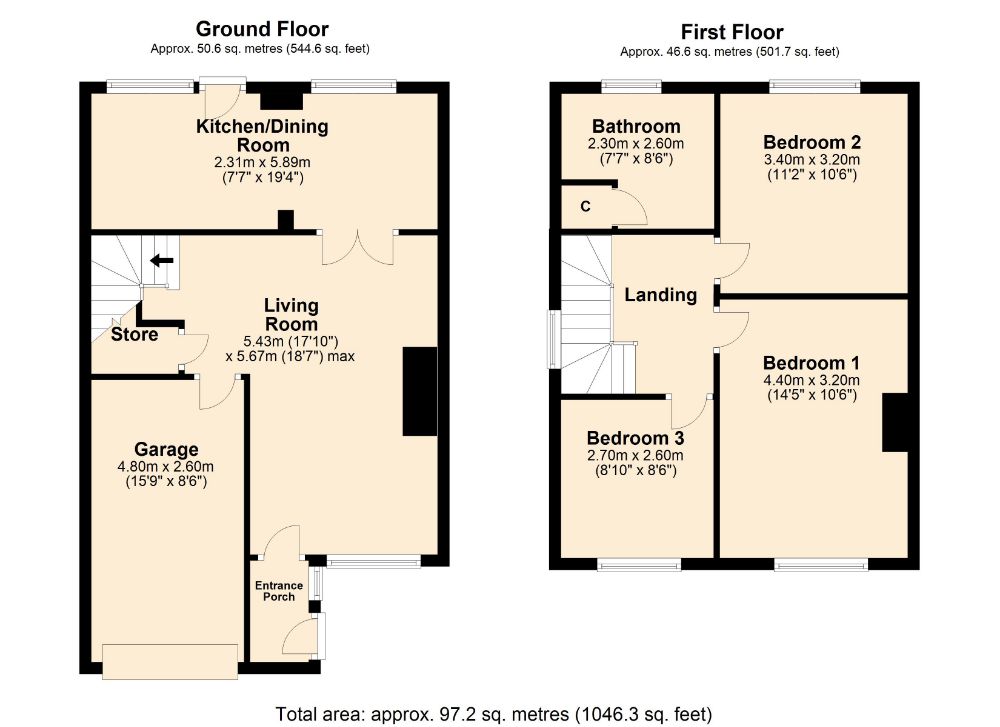 3 Bedrooms End terrace house for sale in Grasscroft, Kingsthorpe, Northampton NN2