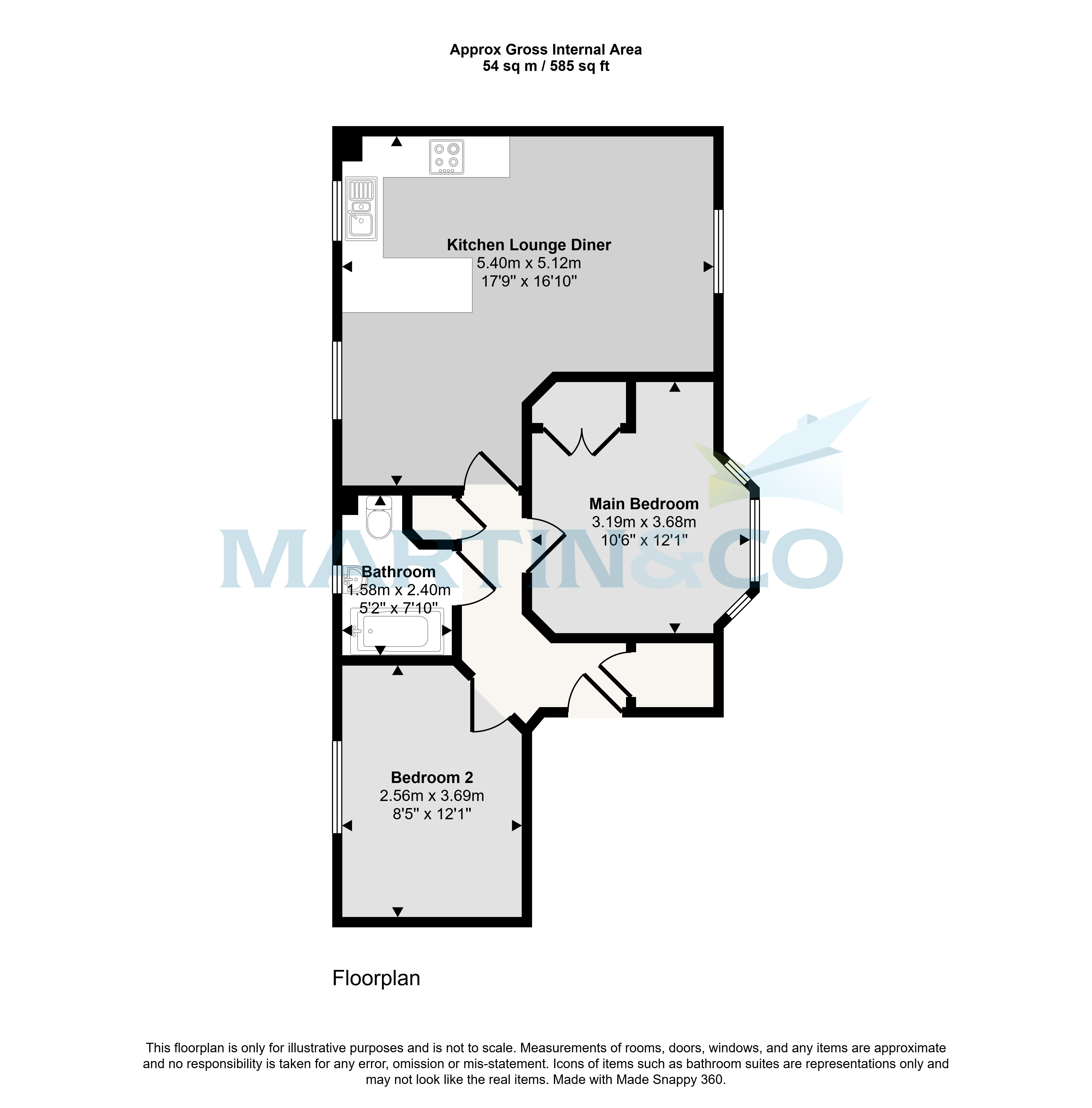 19, Running Foxes Lane, Ashford floorplan