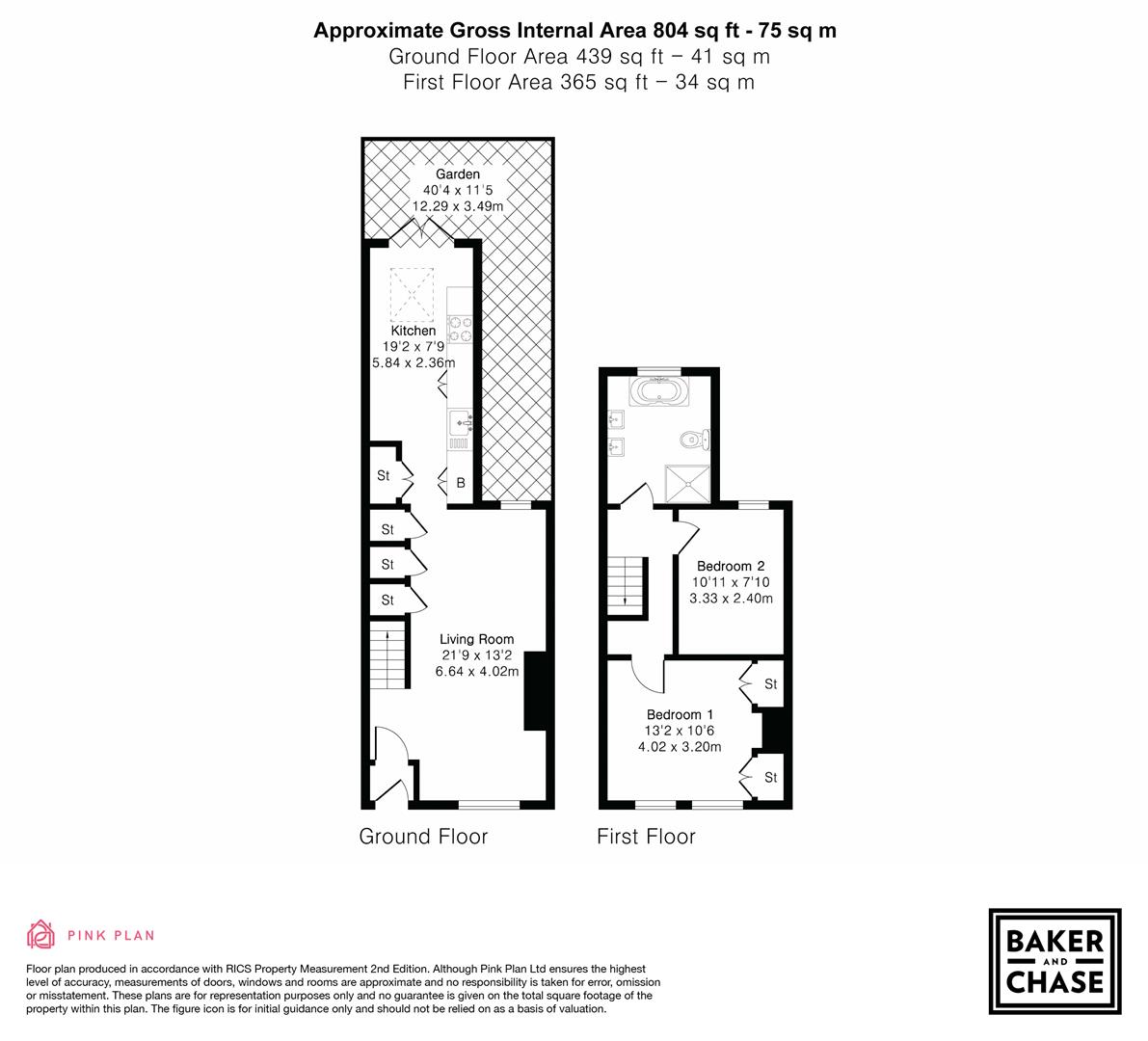 4, Downs Road, Enfield floorplan