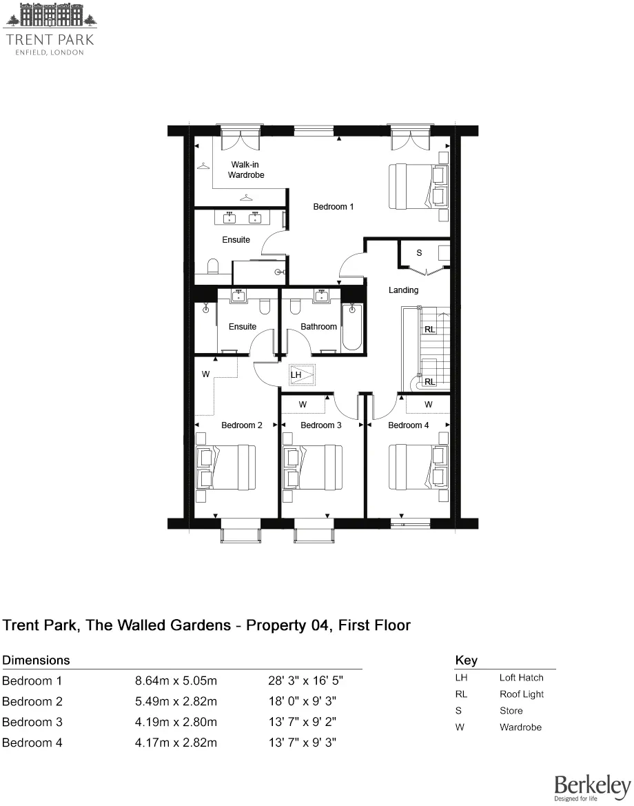 Trent Park, Daffodil Crescent, Barnet floorplan