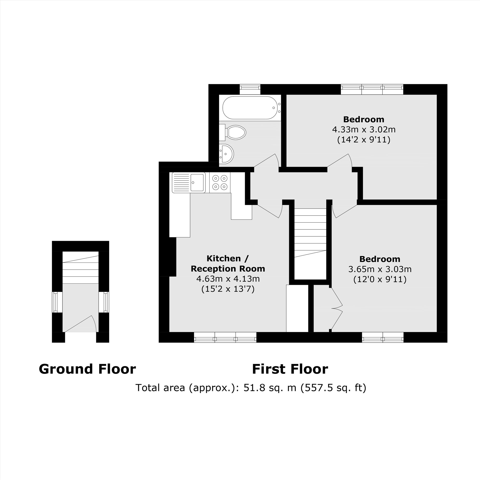 67, Murray Road, Ham floorplan