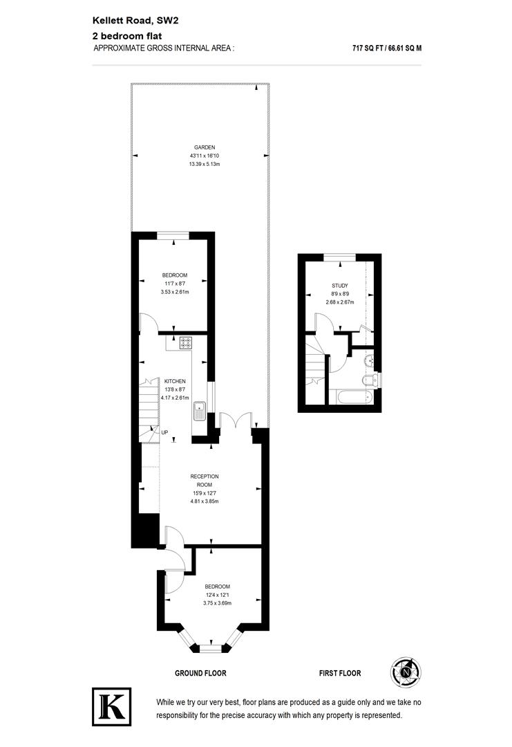 GF 30, Kellett Road, London floorplan