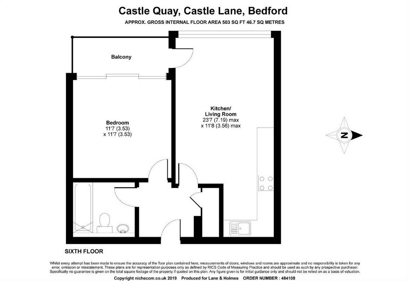 1 Bedrooms Flat for sale in Castle Quay, Castle Lane, Bedford MK40