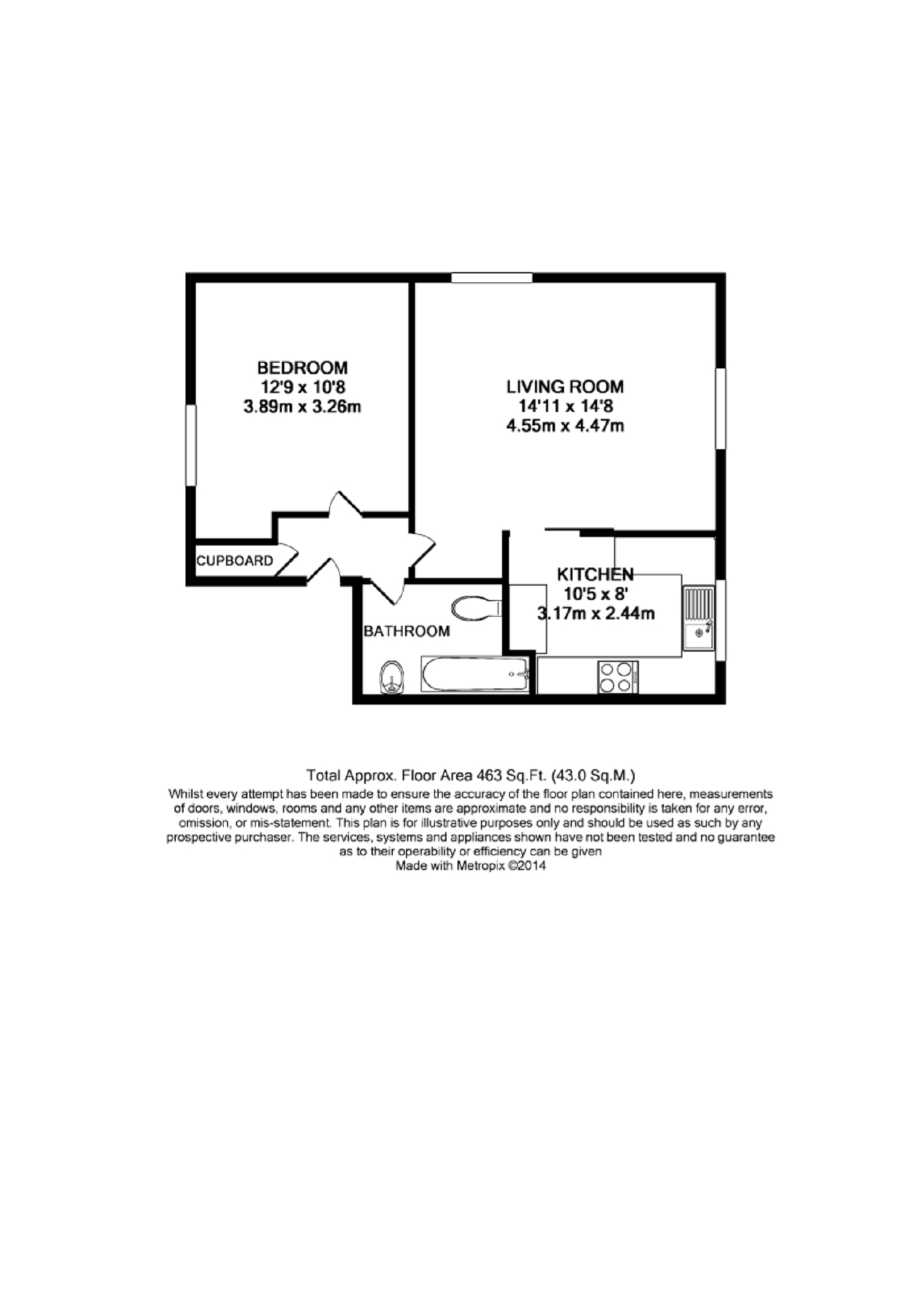 Sopwith Avenue, Chessington floorplan