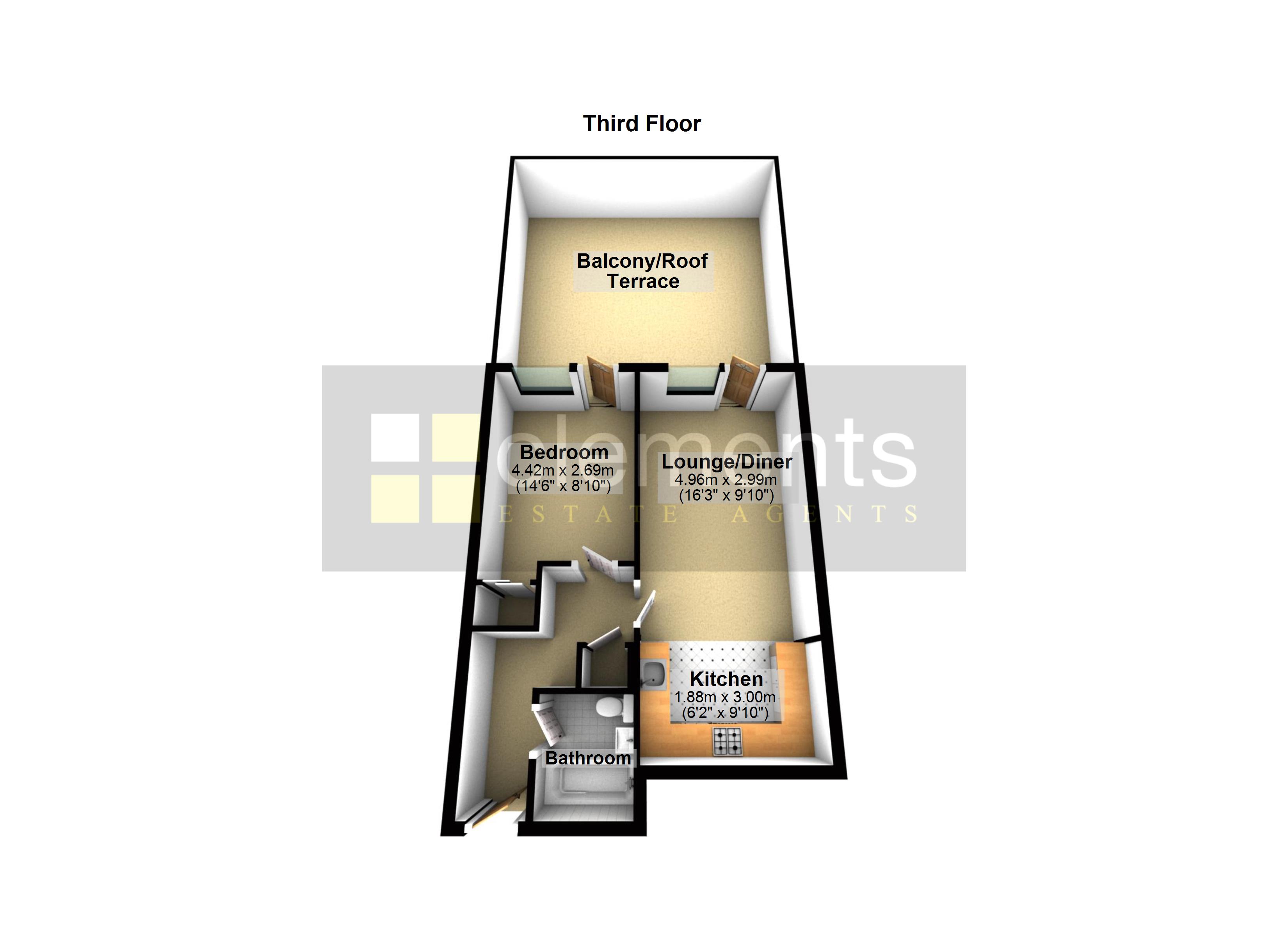 1 Bedrooms Flat for sale in Cotterells, Hemel Hempstead HP1
