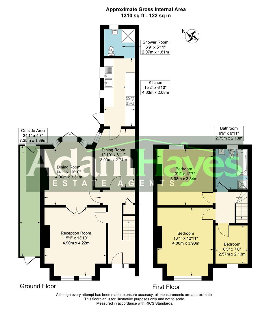 Etchingham Park Road, London floorplan