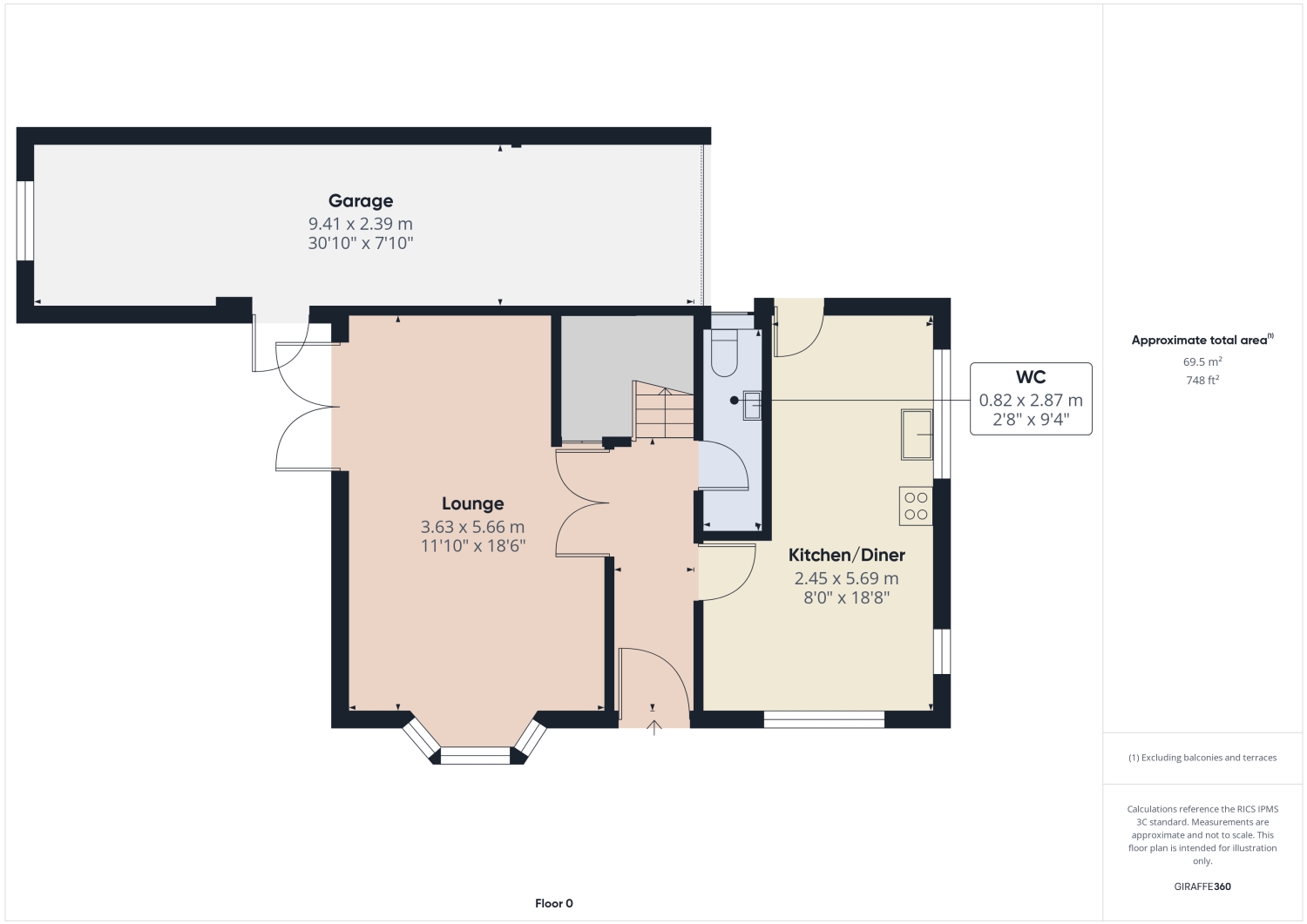 39, Dengaine Close, Cambridge floorplan