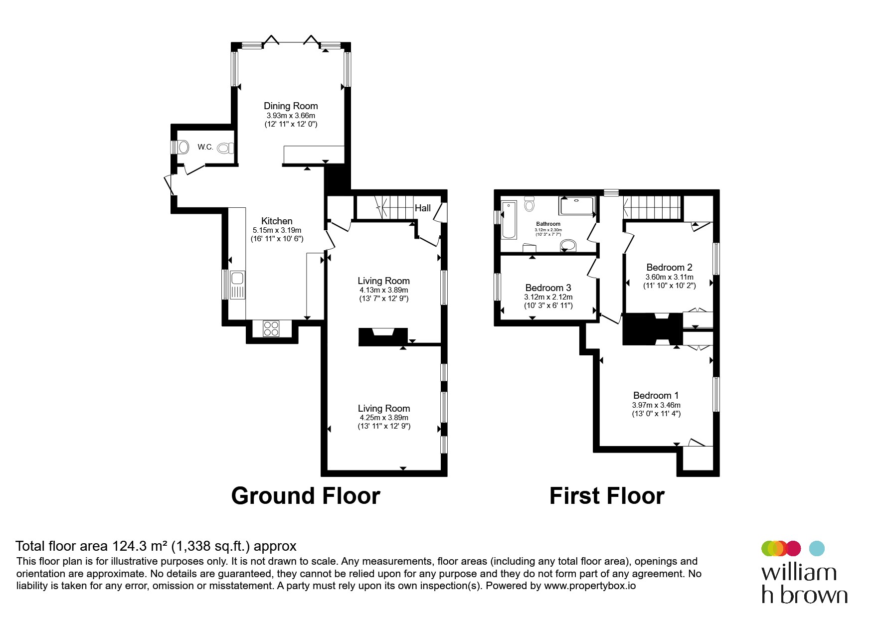 53, Station Road, Woodbridge floorplan