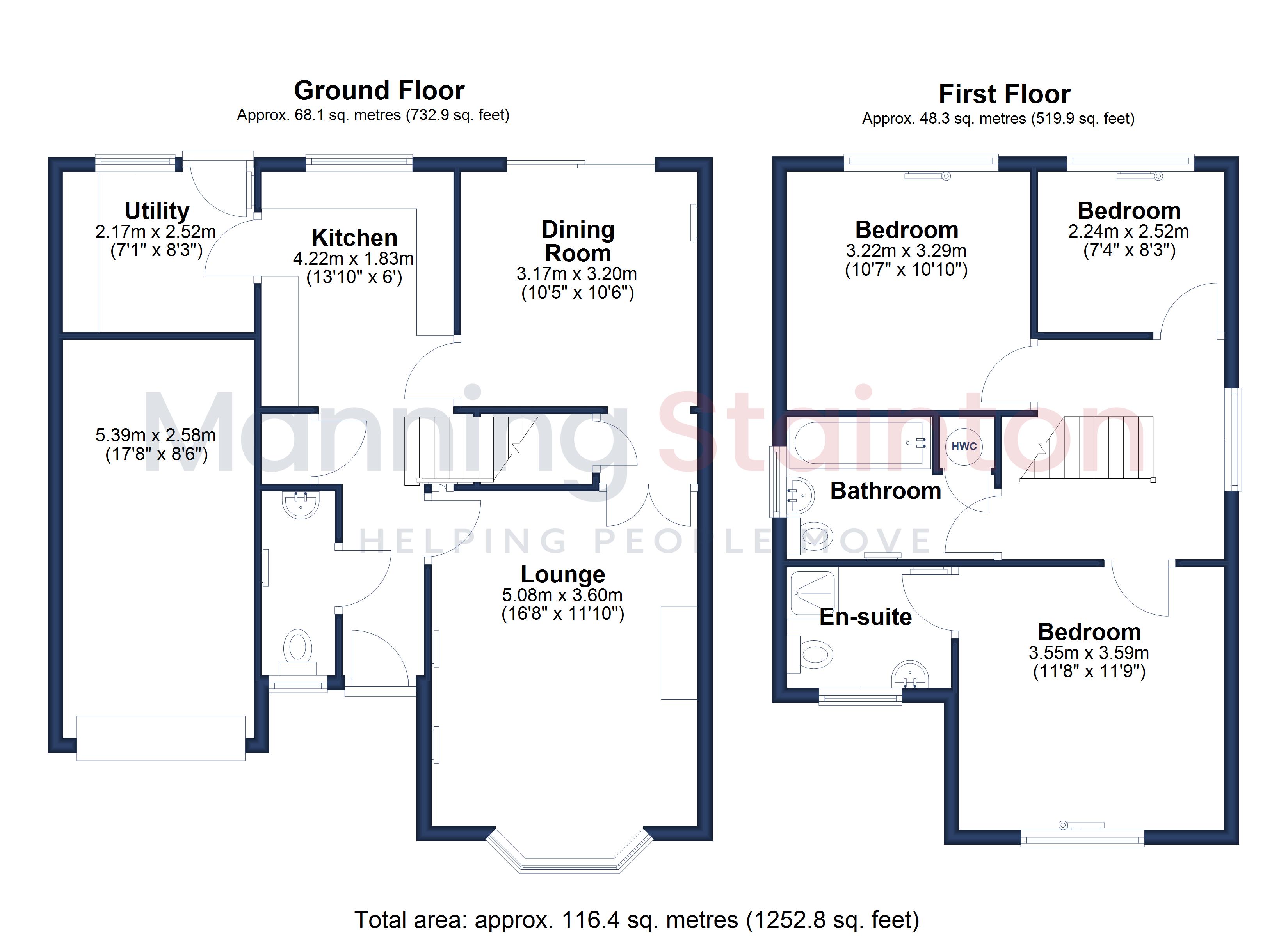 25, Maple Croft, Leeds floorplan
