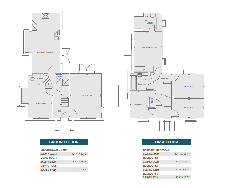 Plot 70 - The Westbourne,, Ochre Meadows, Reading floorplan