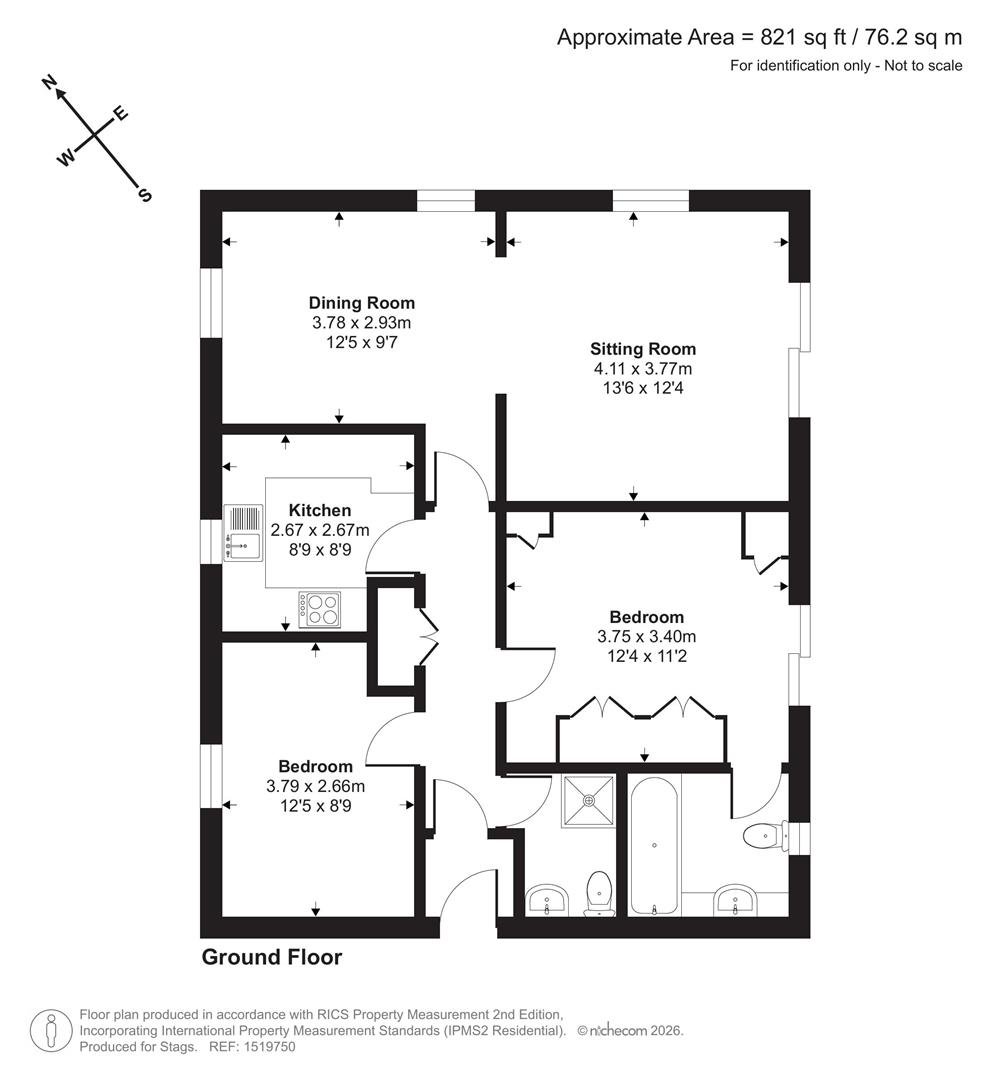 23 Summerhill House, Charmouth Road, Lyme Regis floorplan