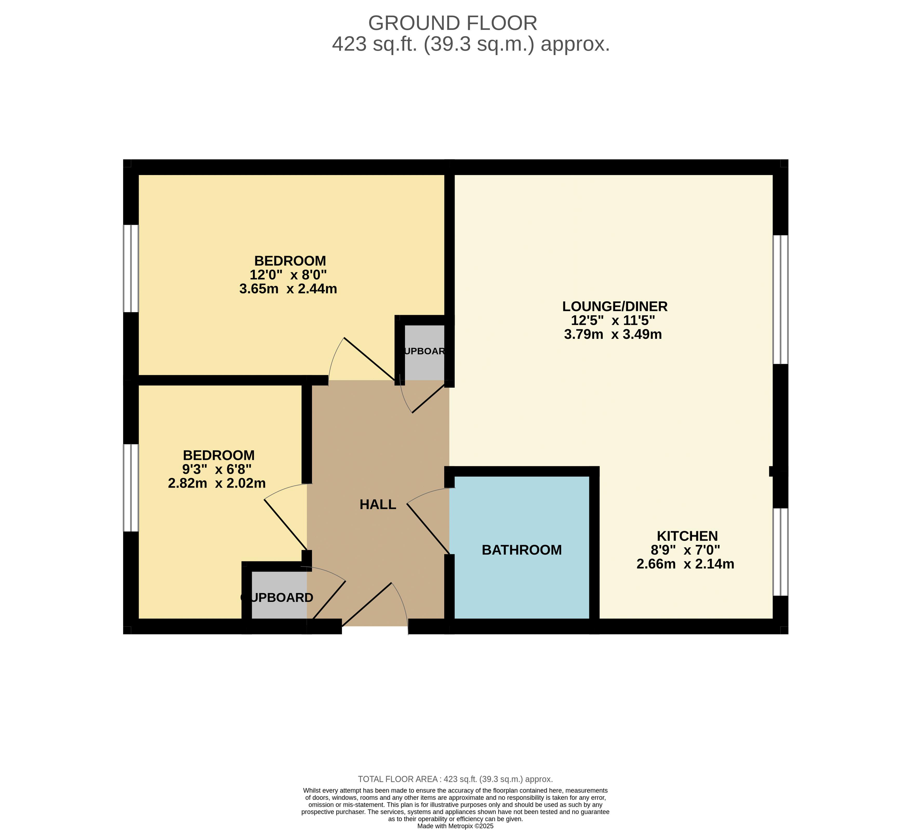 4 Richmond Court, High Road, Broxbourne floorplan