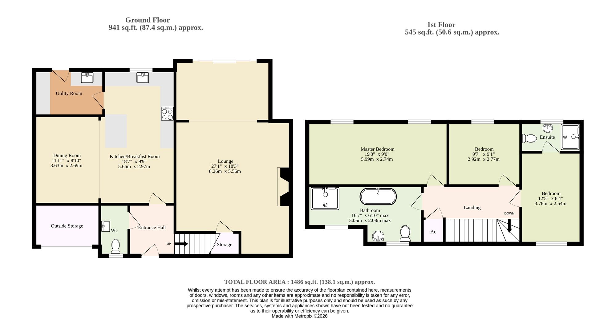 6 Church Road, Norwich floorplan