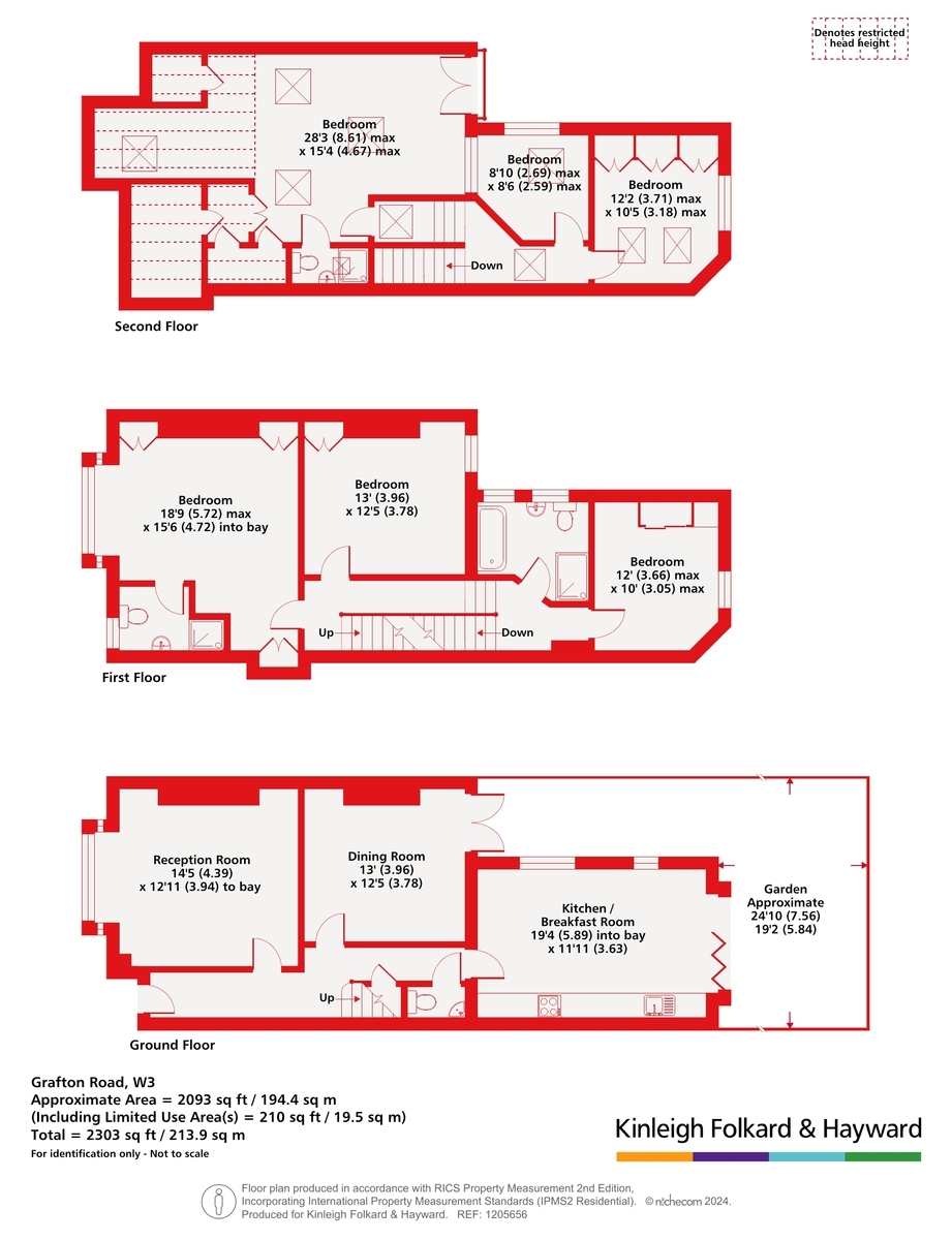 36, Grafton Road, London floorplan