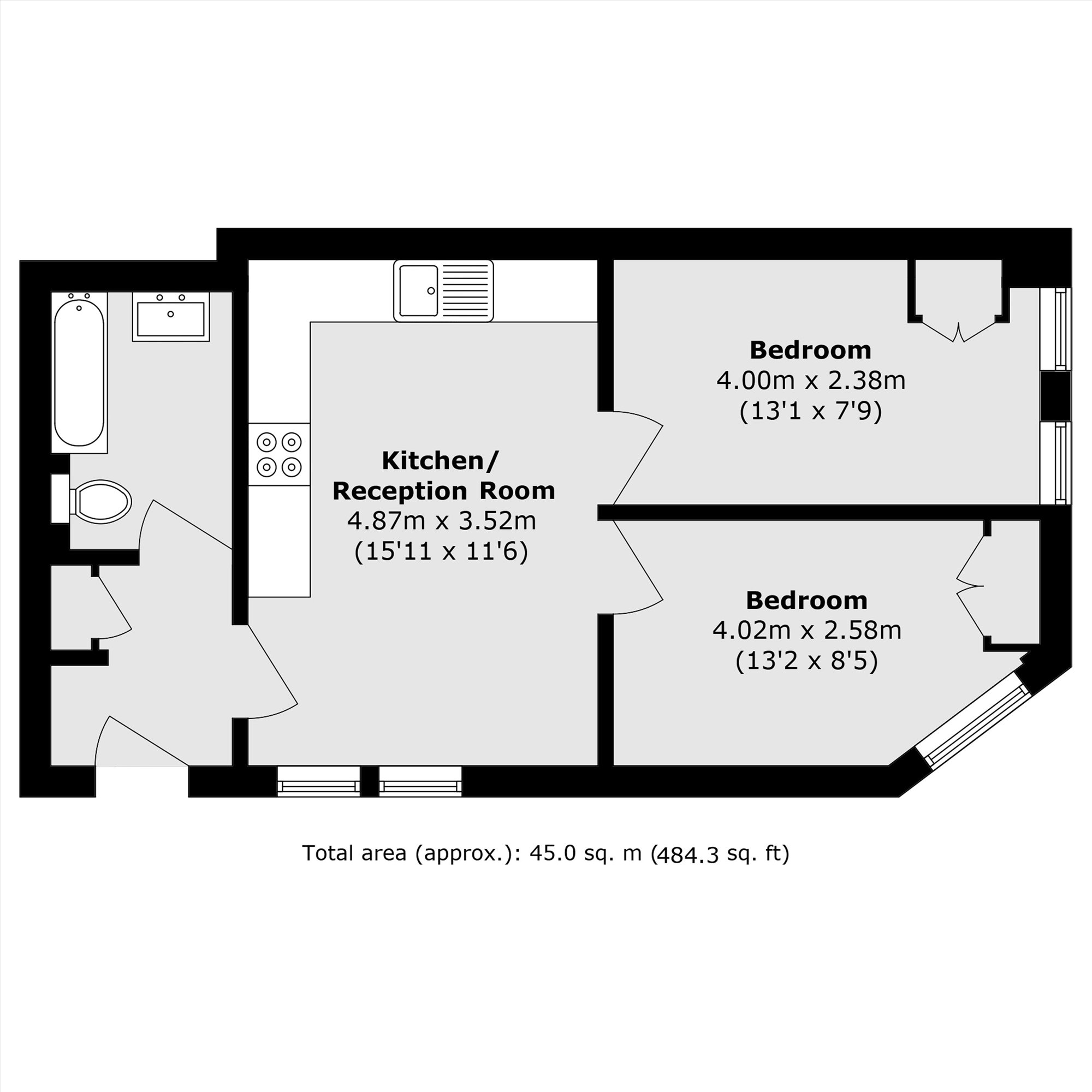 117A, Roxborough Road, Harrow floorplan