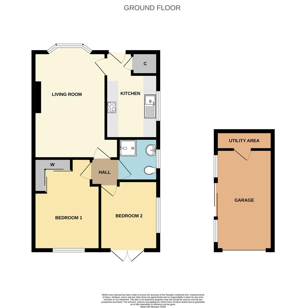 4, Fisher Close, Willerby, Hull floorplan
