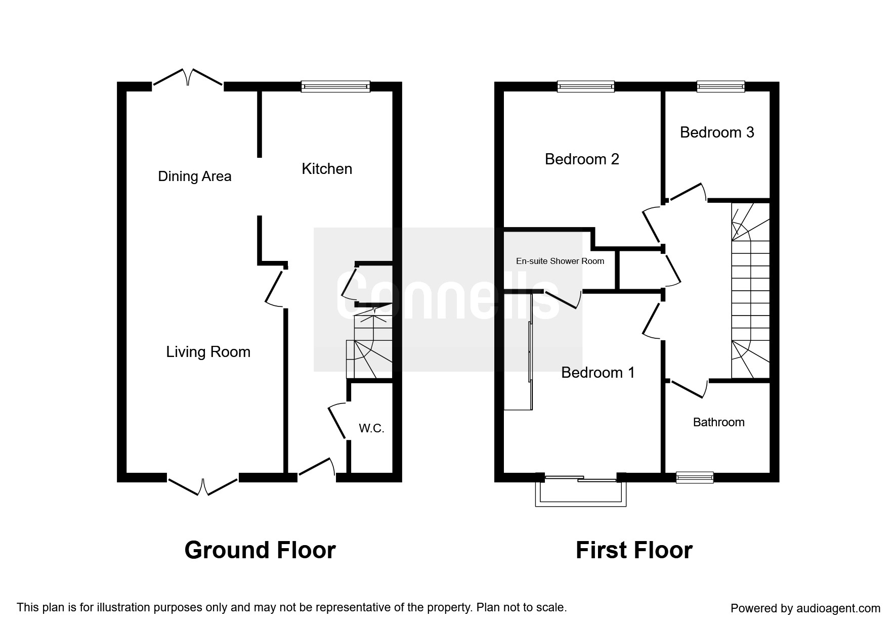 3 Bedrooms Terraced house for sale in Jeremiah Court, Redhill RH1