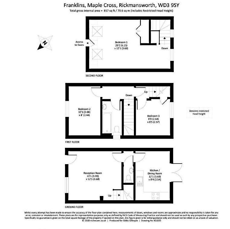 3 Bedrooms  for sale in Franklins, Maple Cross, Rickmansworth WD3