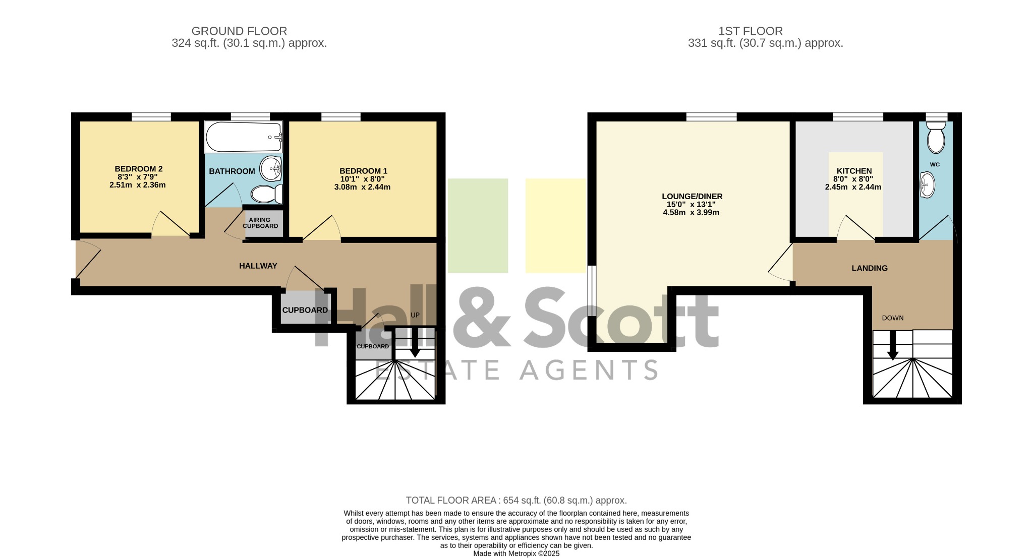 3 Bracken Court, The Drive, Exeter floorplan