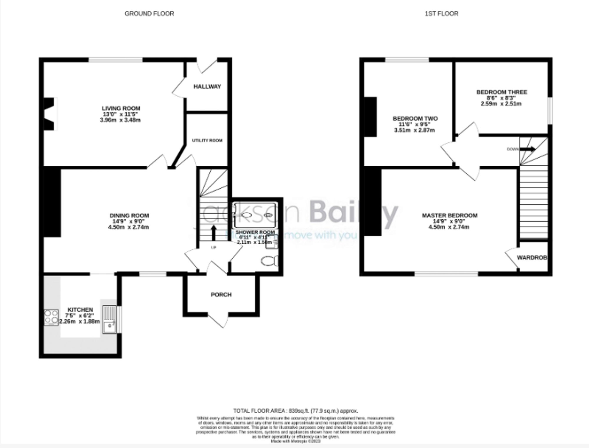2 New House Farm Winchester Street, Southampton floorplan