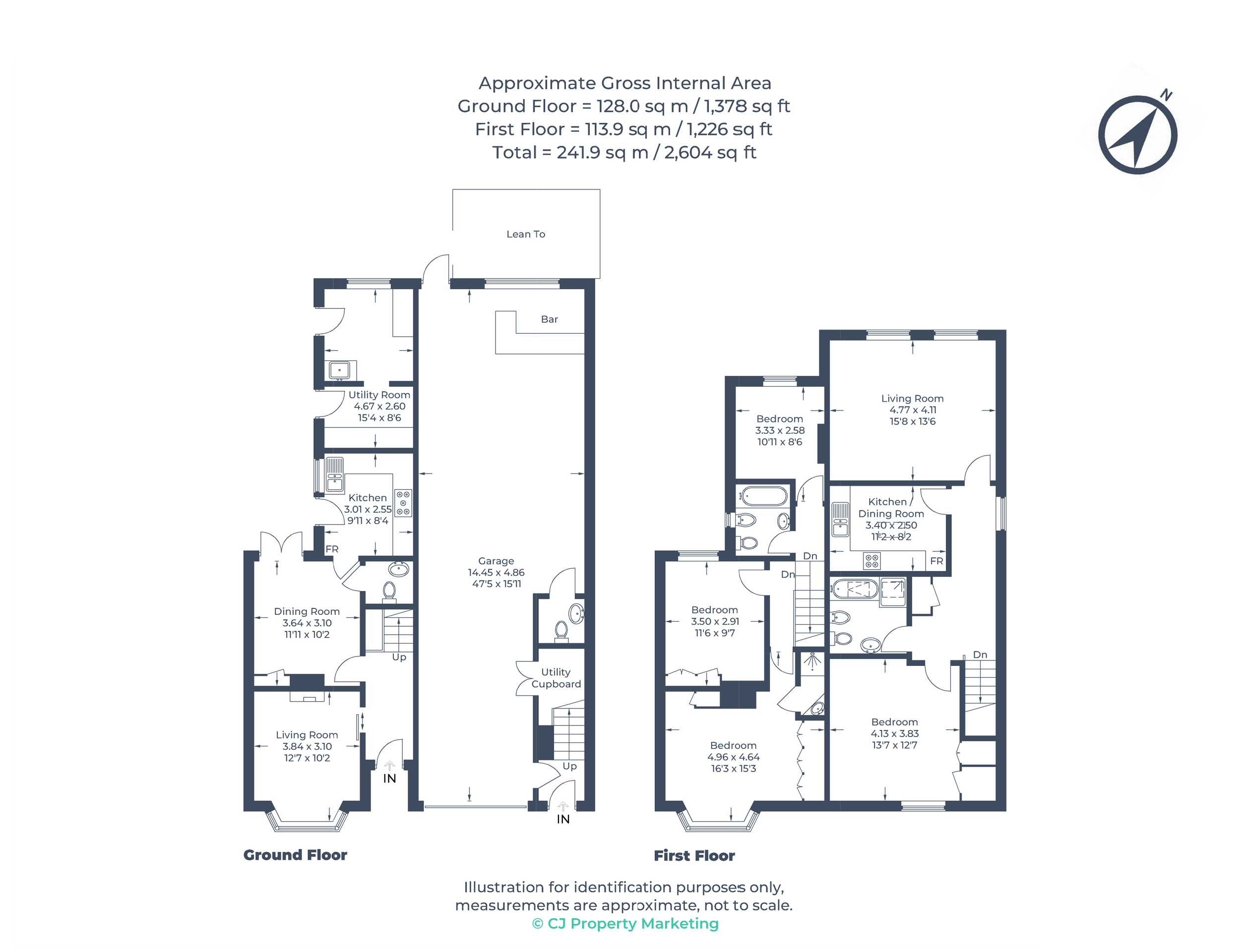 4 Cross Oak Road, Berkhamsted floorplan