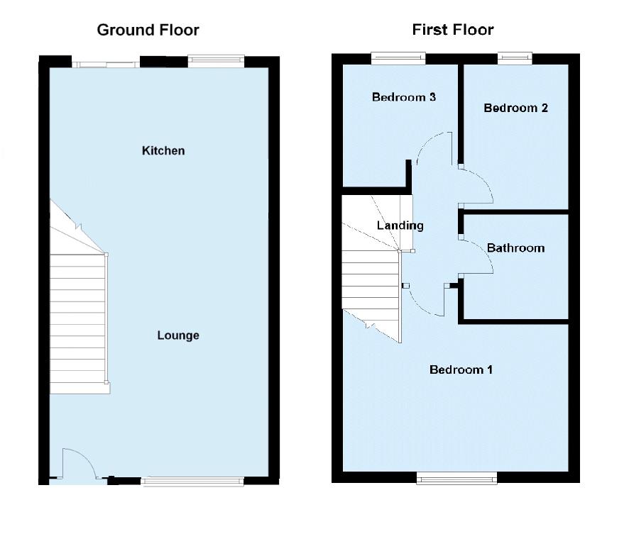 Crowden Drive, Glossop floorplan