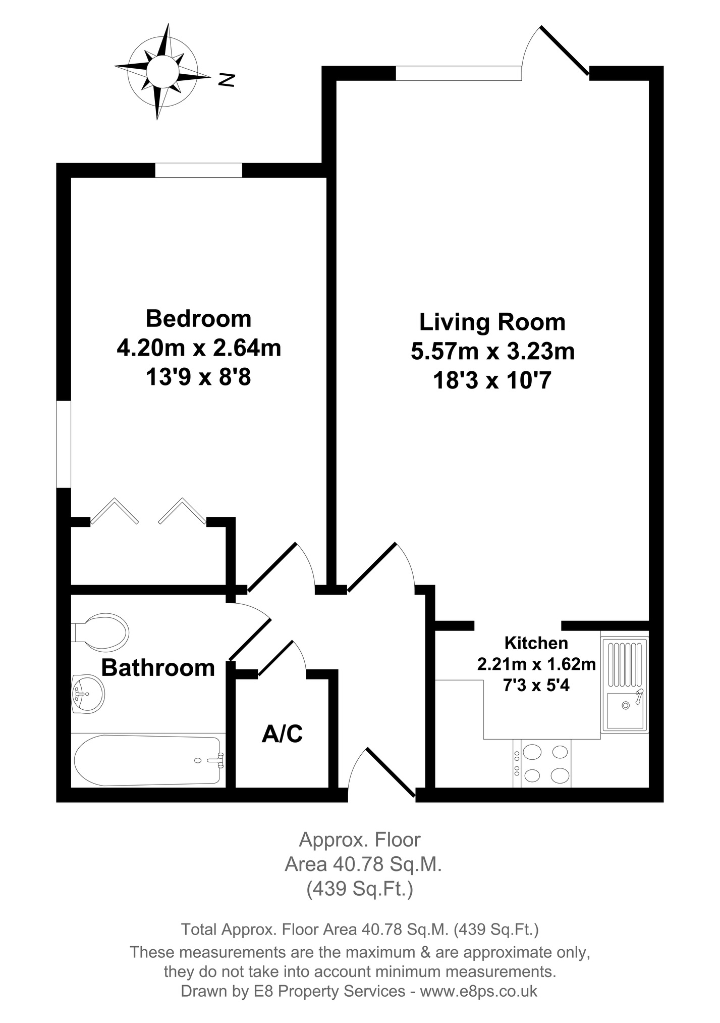 1 Bedrooms Flat to rent in Henry Road, Oxford OX2