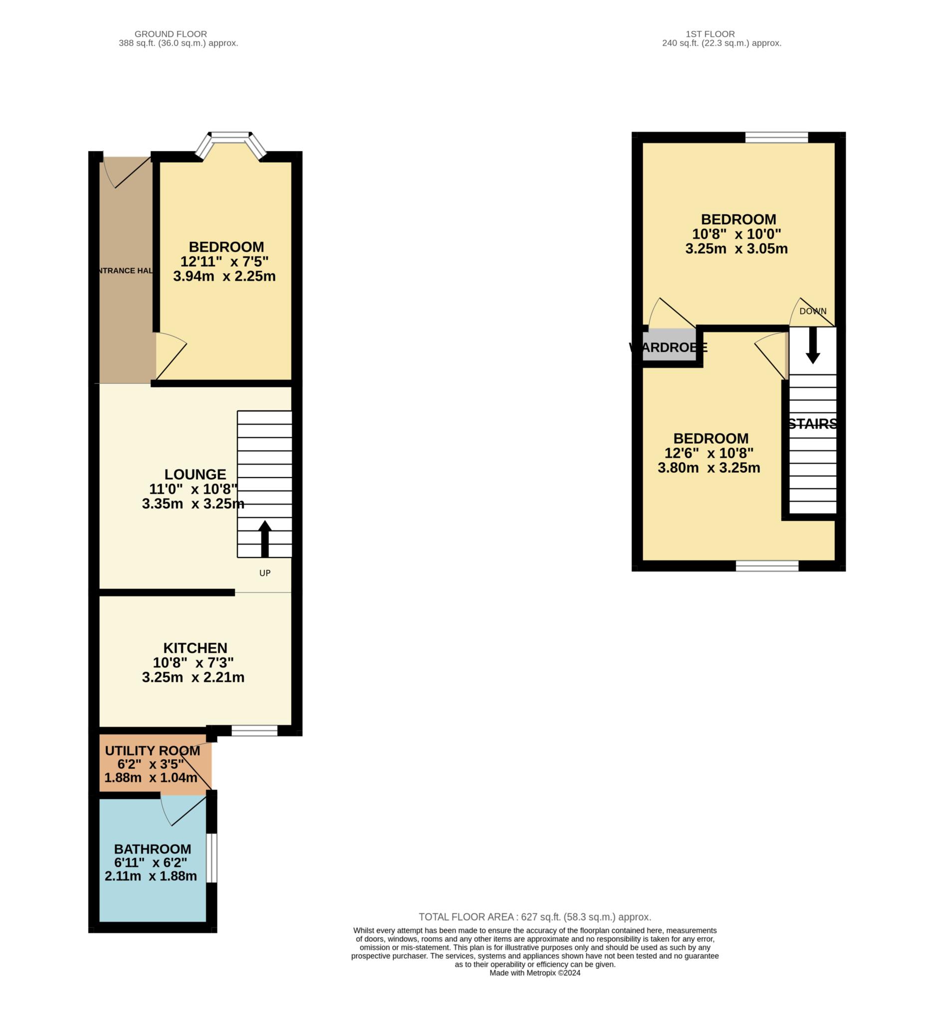 86, Foxhill Road, Reading floorplan